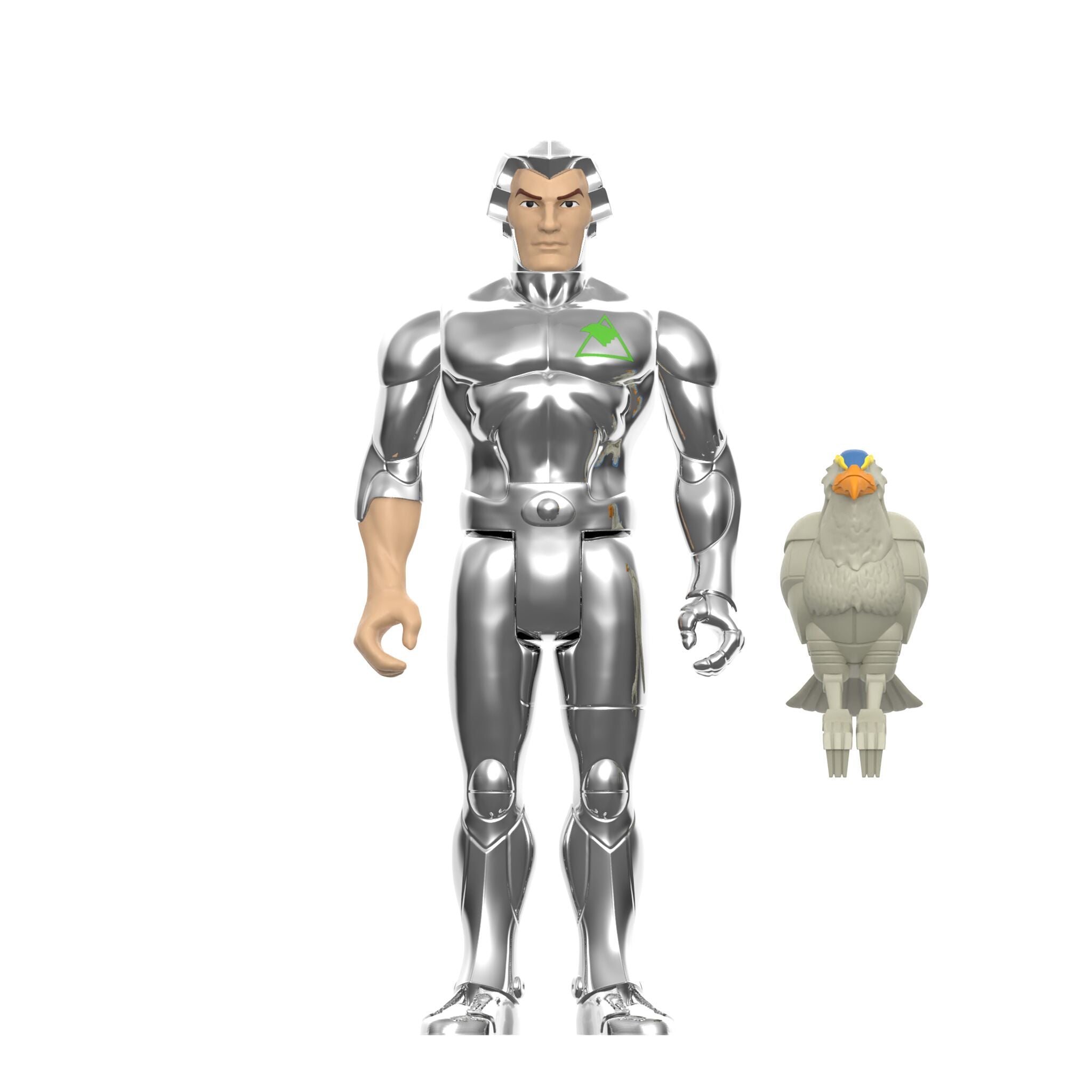 Super7 SilverHawks Quicksilver figurina metalizata Tally-Hawk