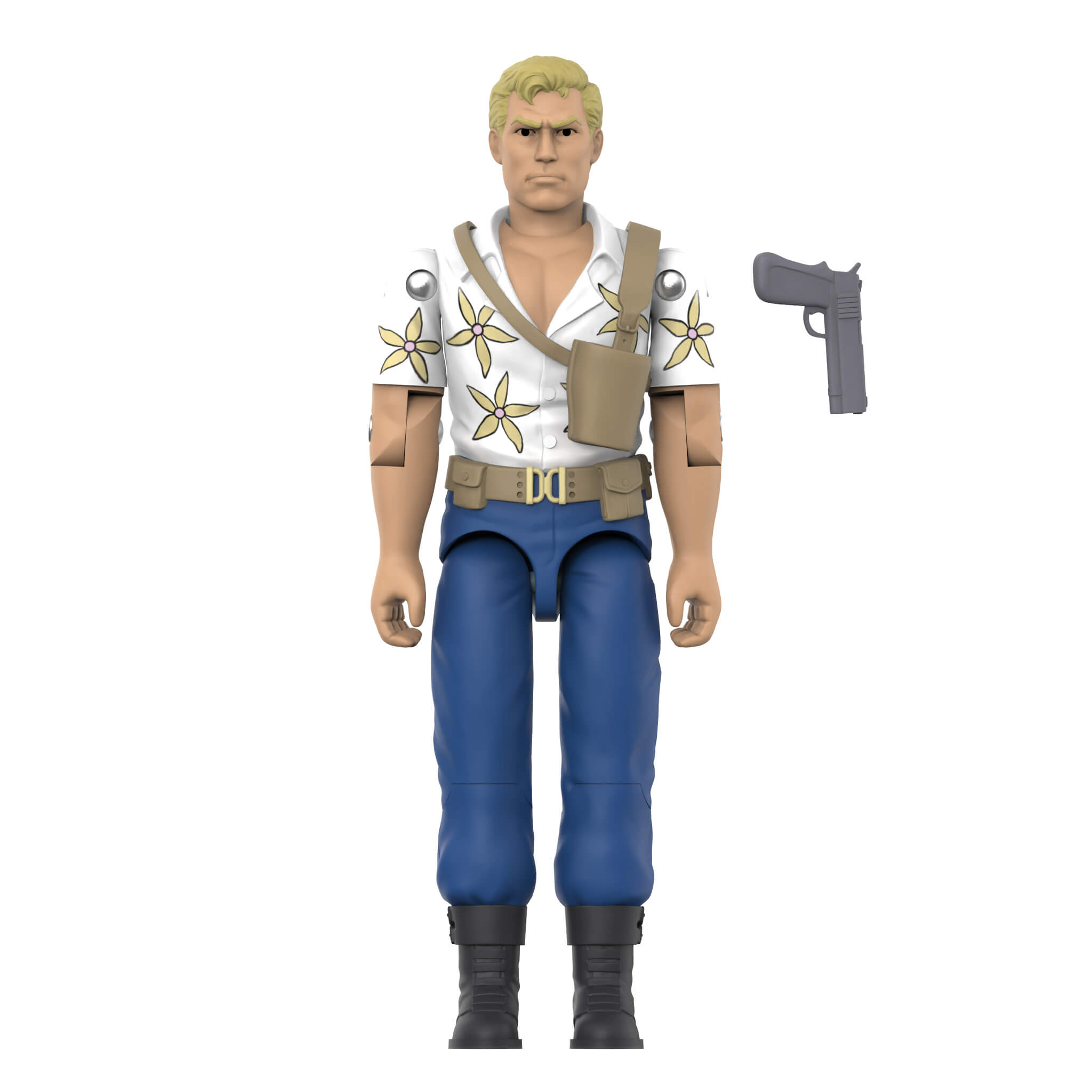 Super7 G.I. Joe ReAction+ Chuckles film figurina 10 cm