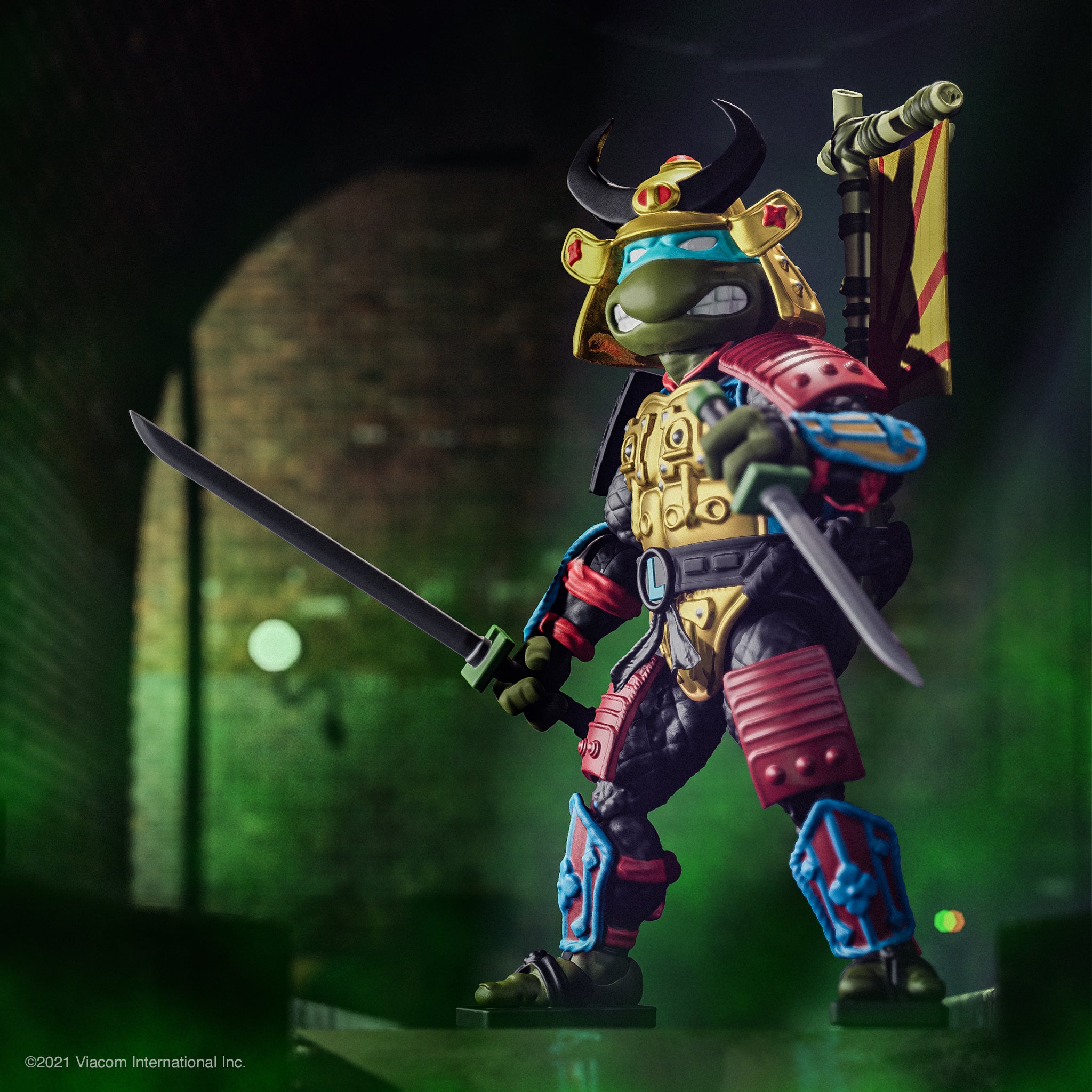 Super7 Ultimates Leo Sewer Samurai figurina 7 inch