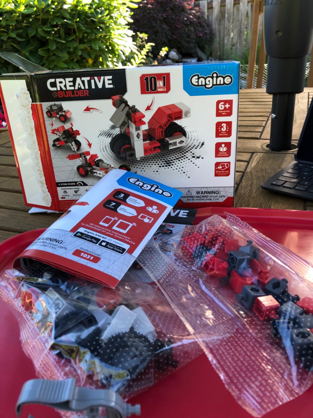 Engino Creative Builder set constructie 10 modele 51 piese