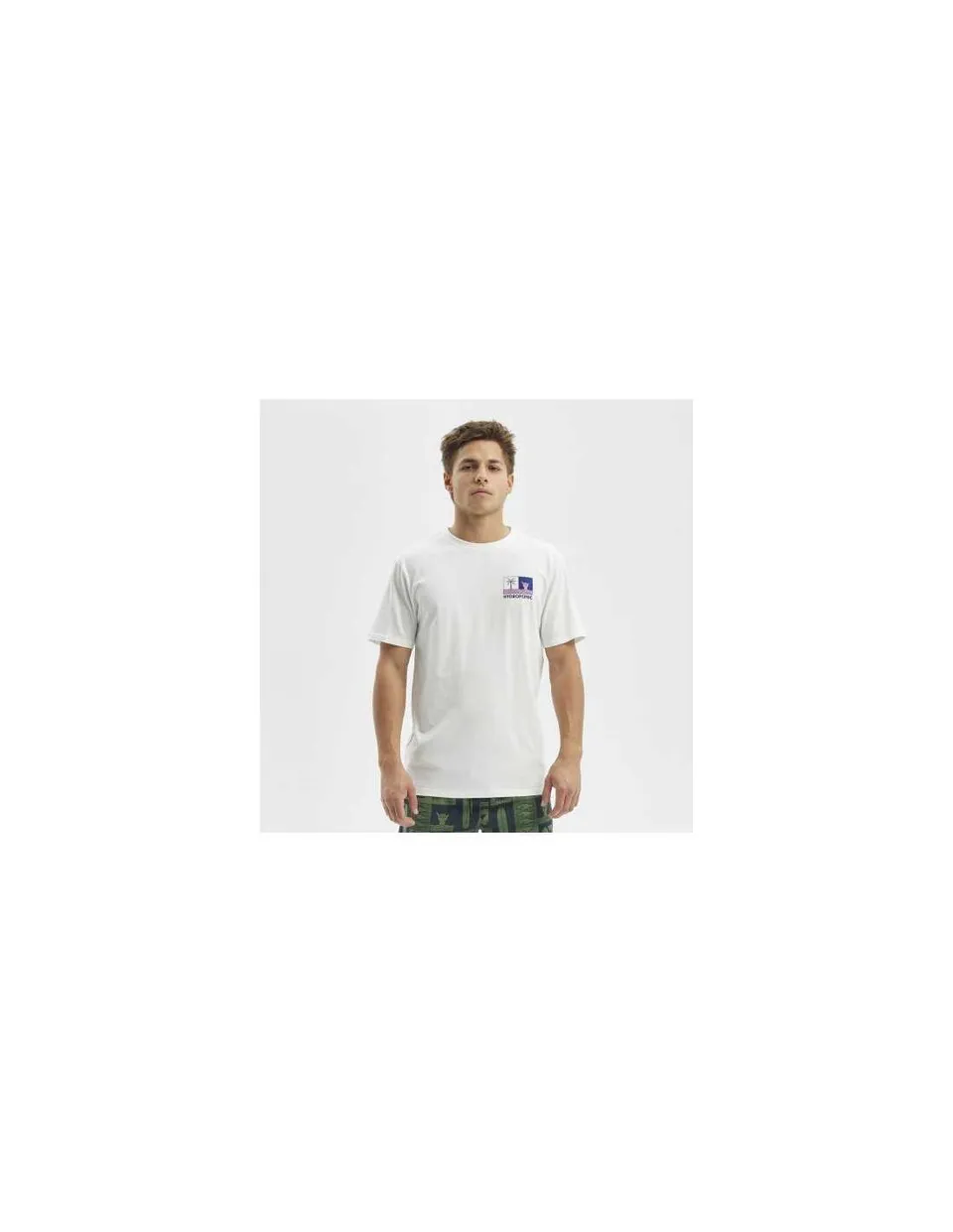 Tricou Hydroponic Saltwater white bumbac