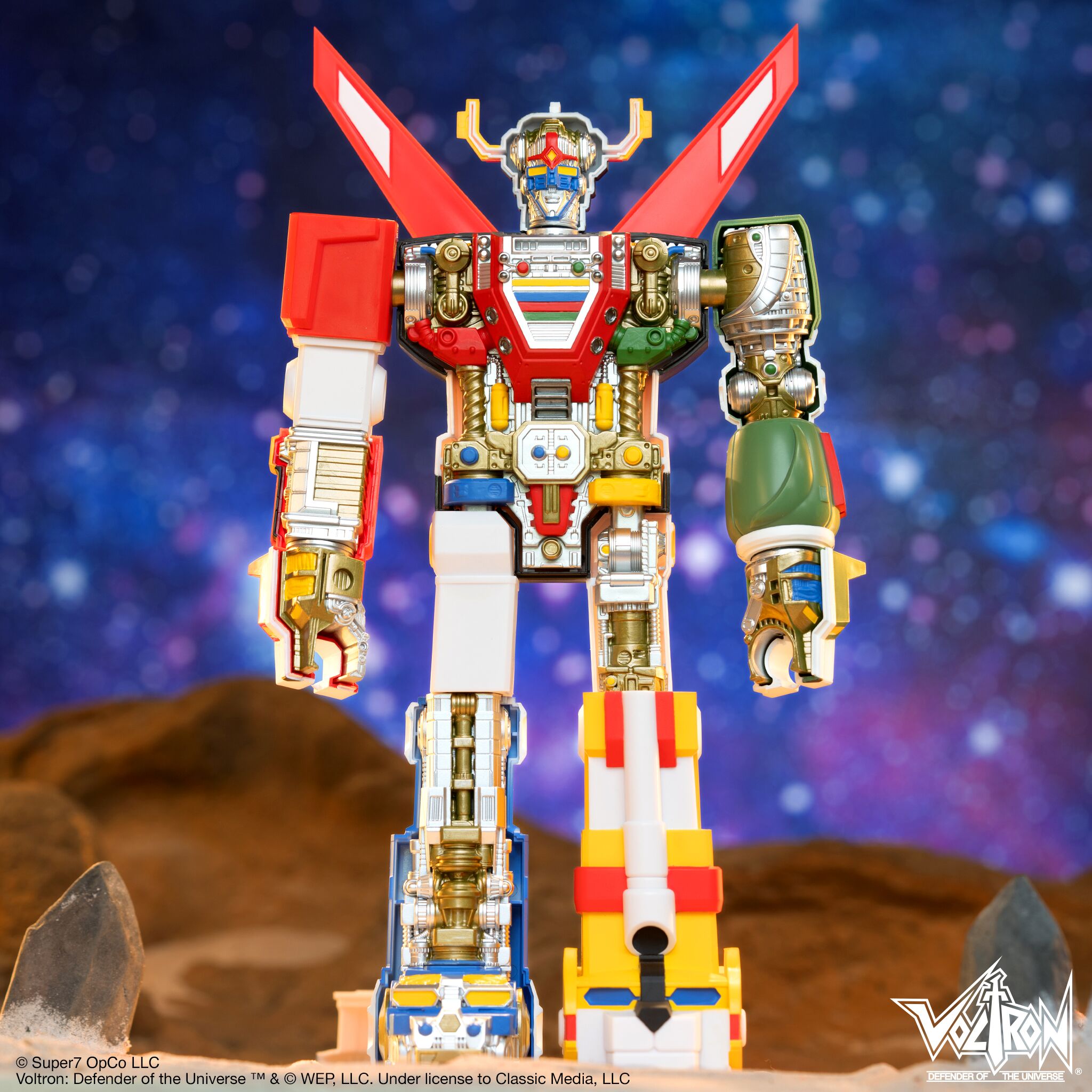 Super7 Voltron Super Cyborg Full Color figurina 28 cm