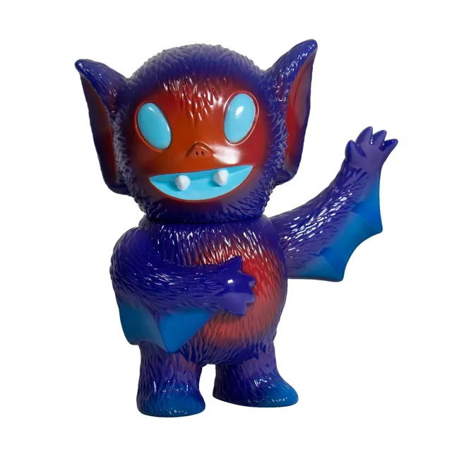 Super7 Japanese Vinyl Bat Boy figurina mov 15cm