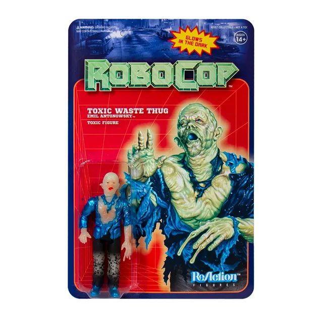 Super7 ReAction Robocop Emil Antonowsky figurină fosforescentă
