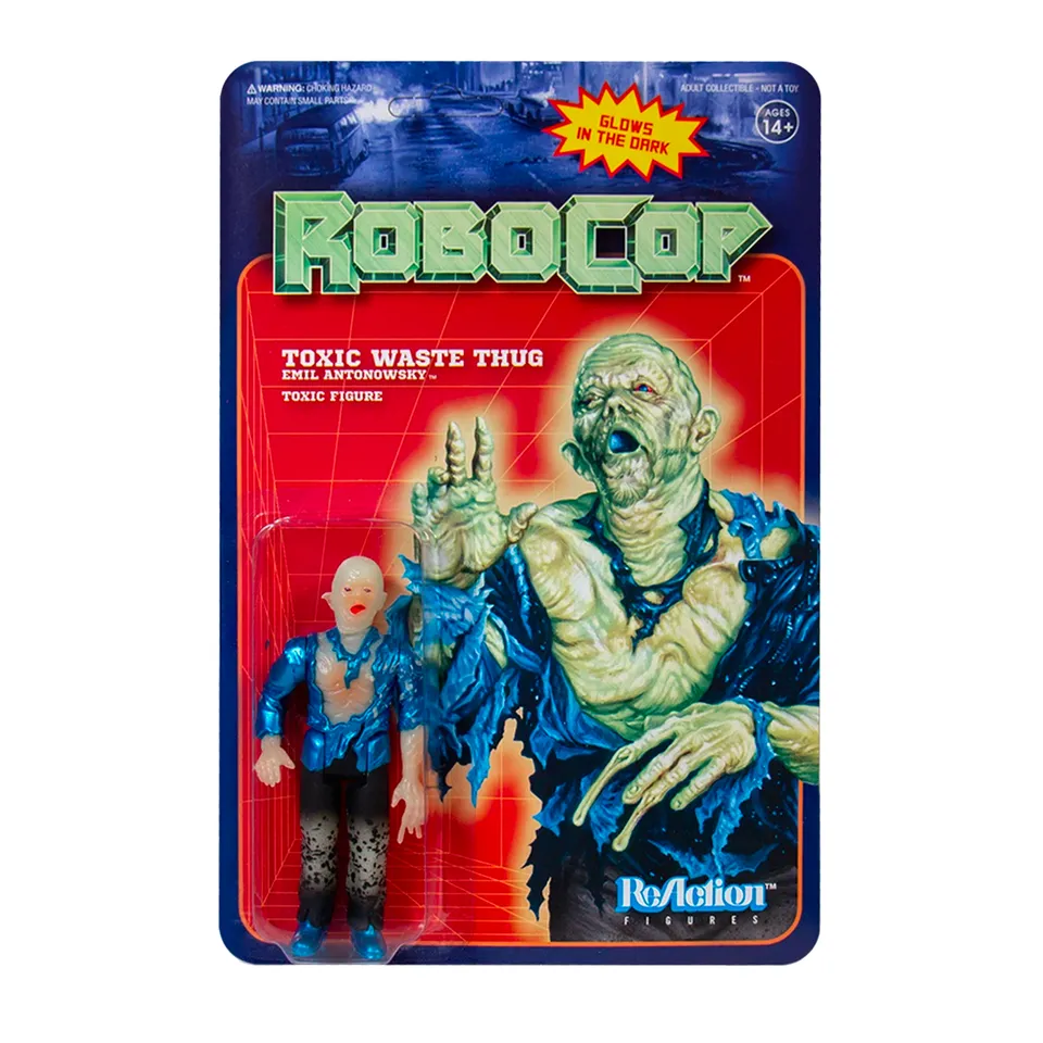 Super7 ReAction Robocop Emil Antonowsky figurină fosforescentă