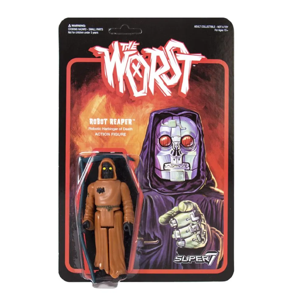 Super7 The Worst ReAction Robot Reaper figurina Star Worst