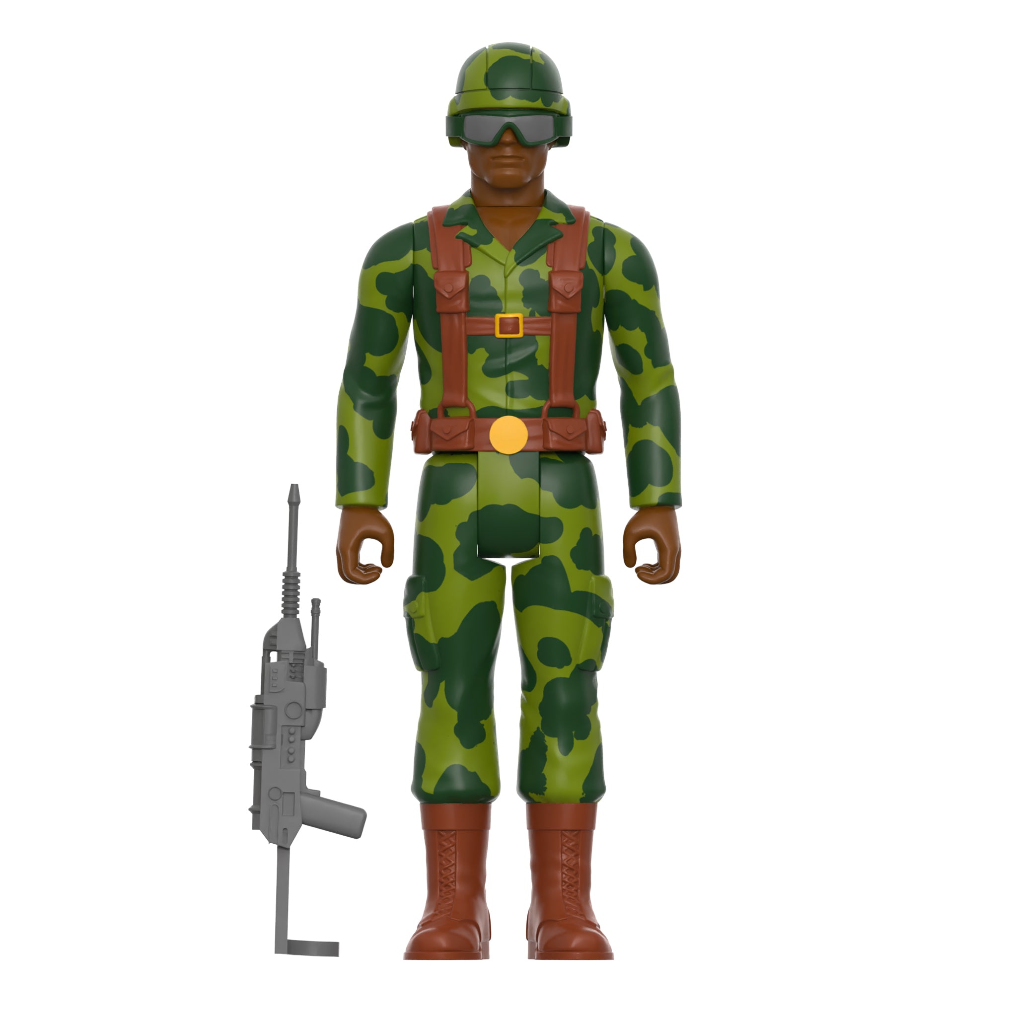 Super7 G.I. Joe ReAction Trooper Goggles figurină maro articulată