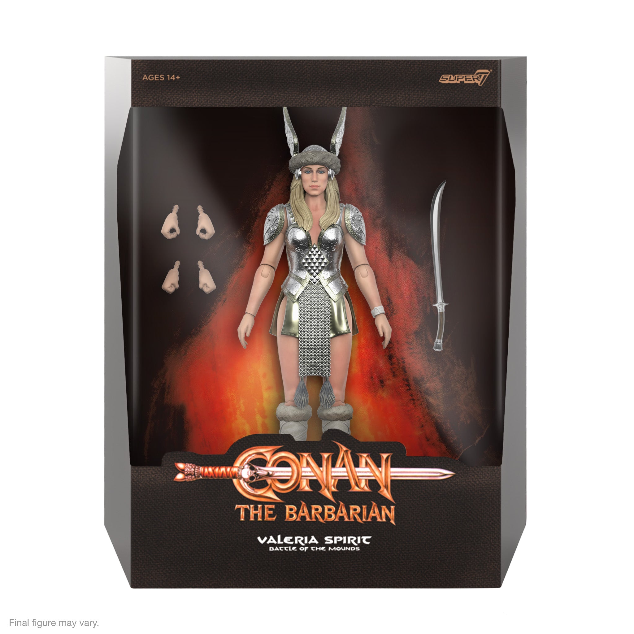 Super7 ULTIMATES! Valeria Spirit Battle of the Mounds figurina 18cm articulata
