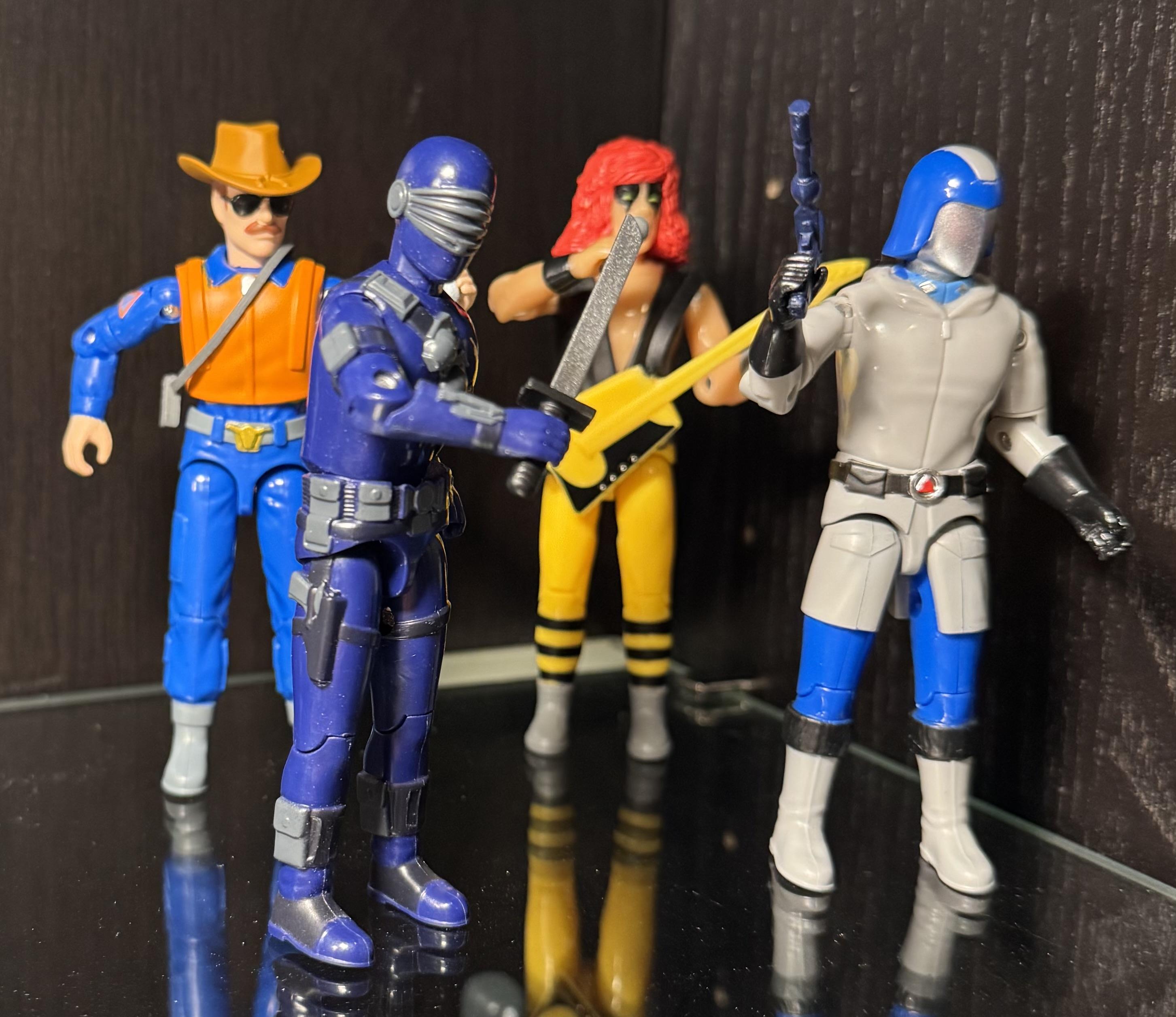 Super7 G.I. Joe Wild Bill Cartoon figurina 9,5 cm rucsac