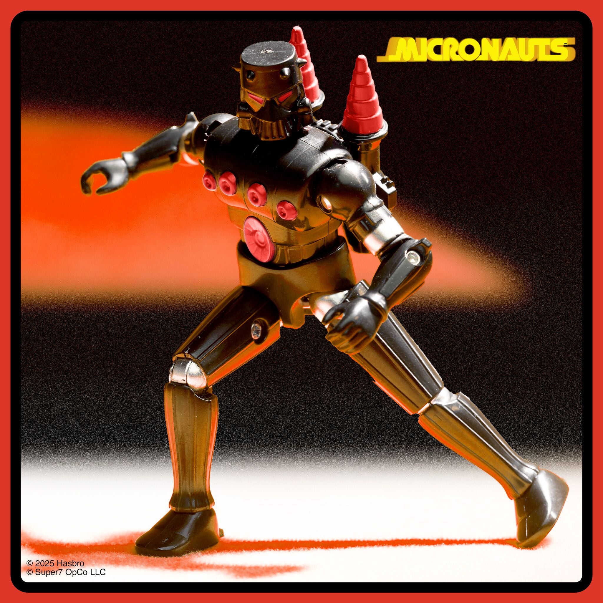 Super7 Micronauts Baron Karza figurina 9,5 cm cu jetpack