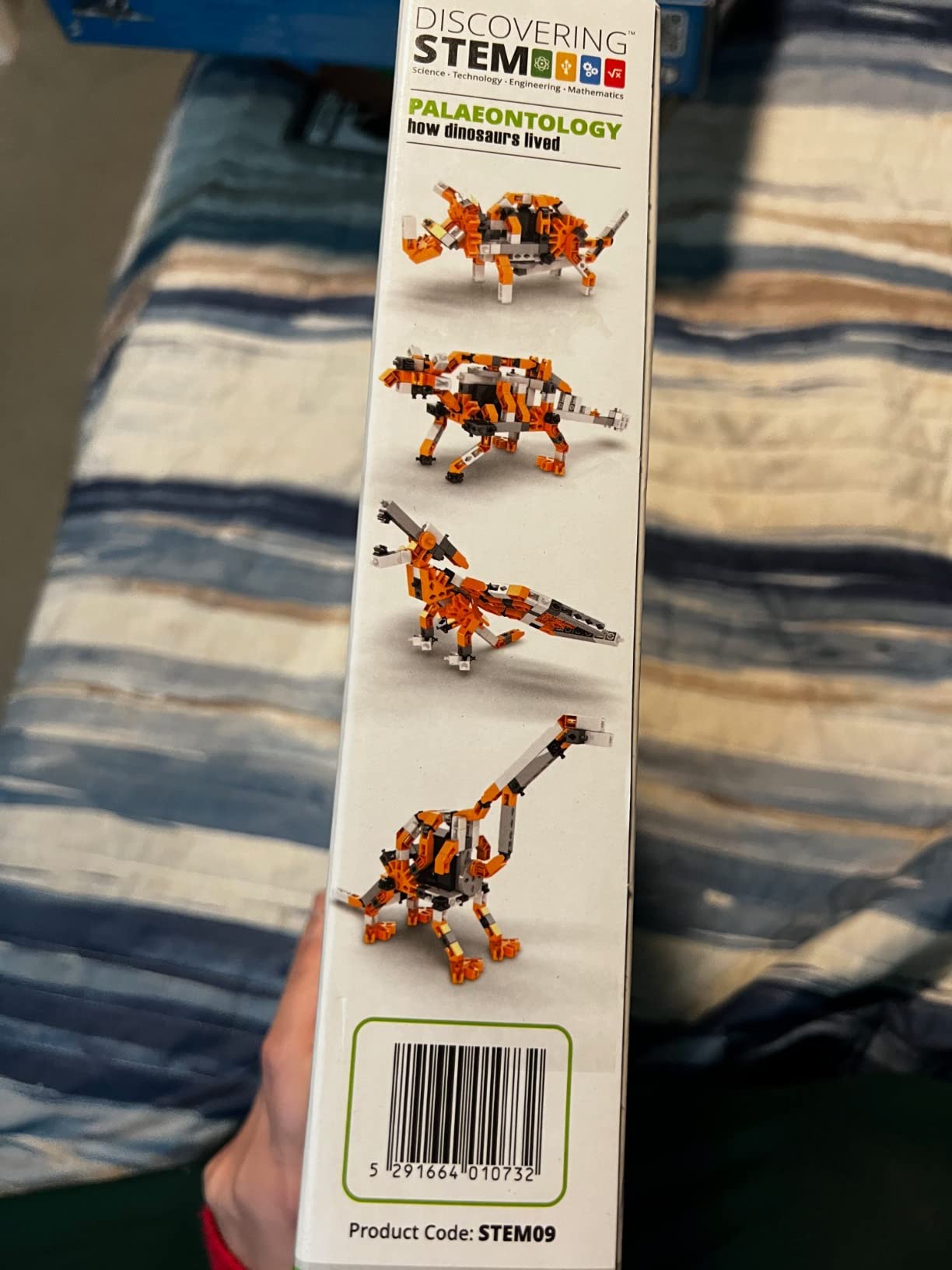 Engino Discovering STEM Paleontology set construcție 6 modele dinozauri
