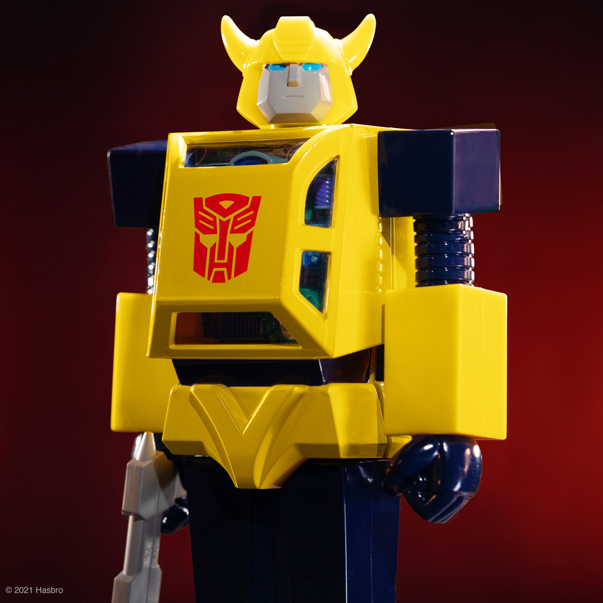 Super7 Cyborg Bumblebee G1 figurina 25 cm galbena