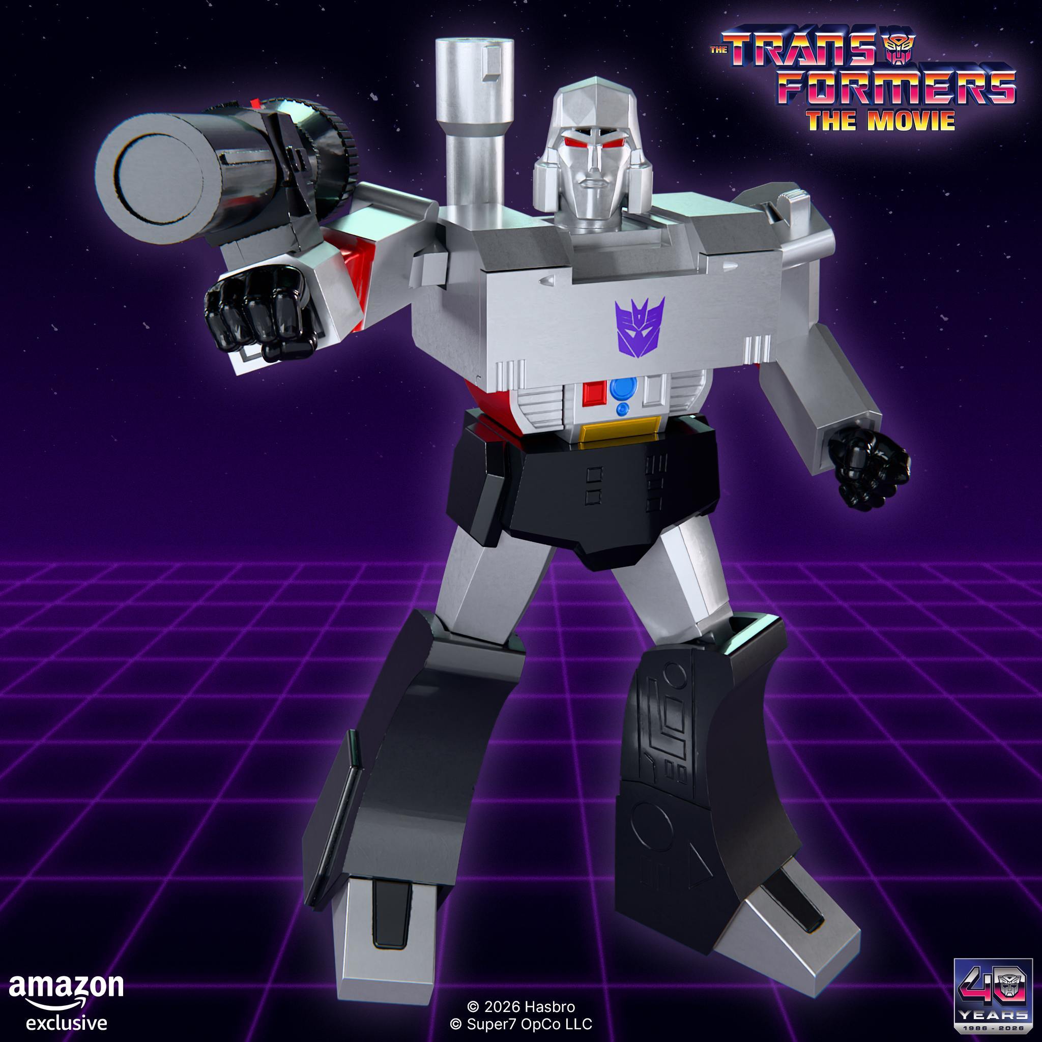 Super7 Transformers Megatron Deluxe figurina metalic 20cm