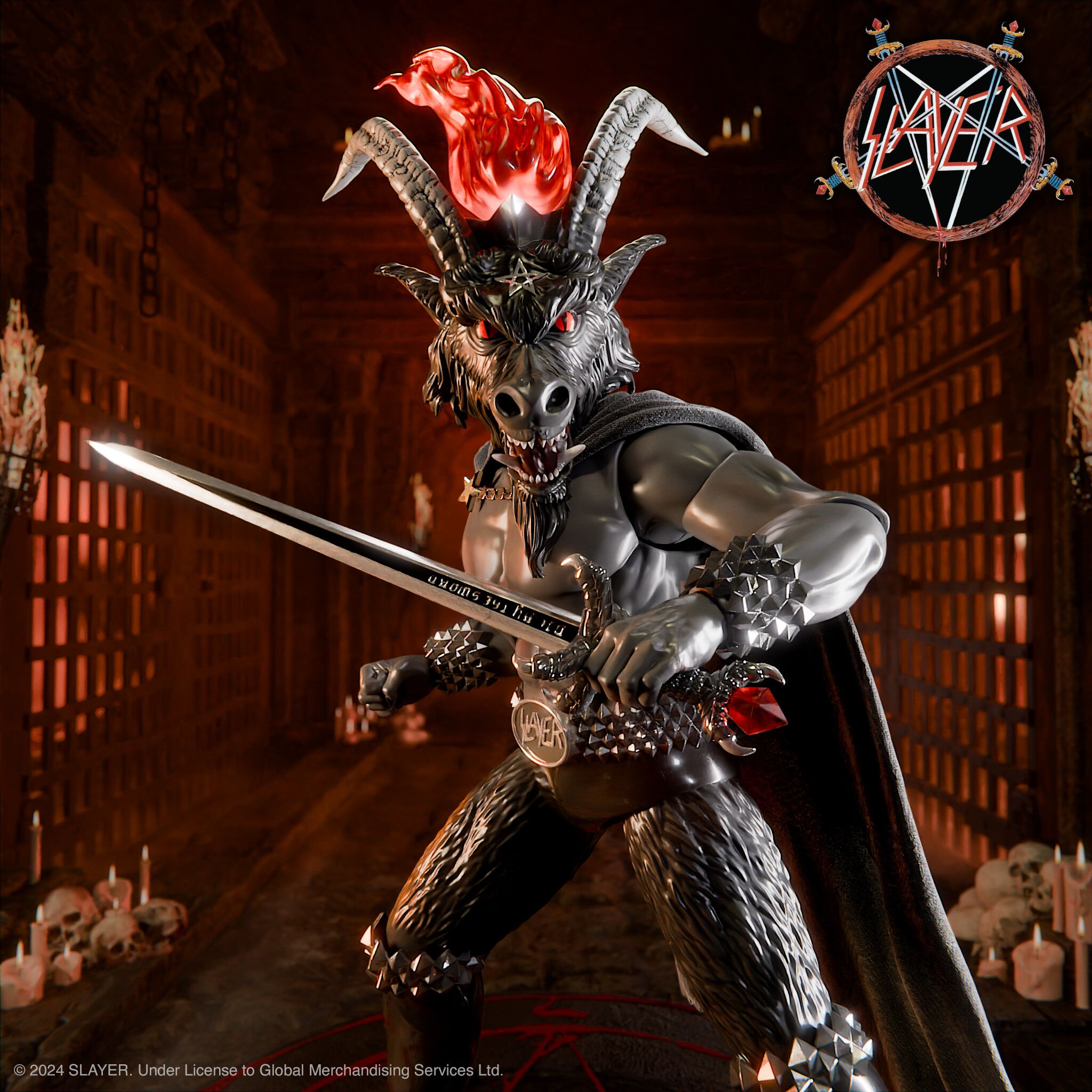 Super7 Slayer ULTIMATES Minotaur figurina Black Magic