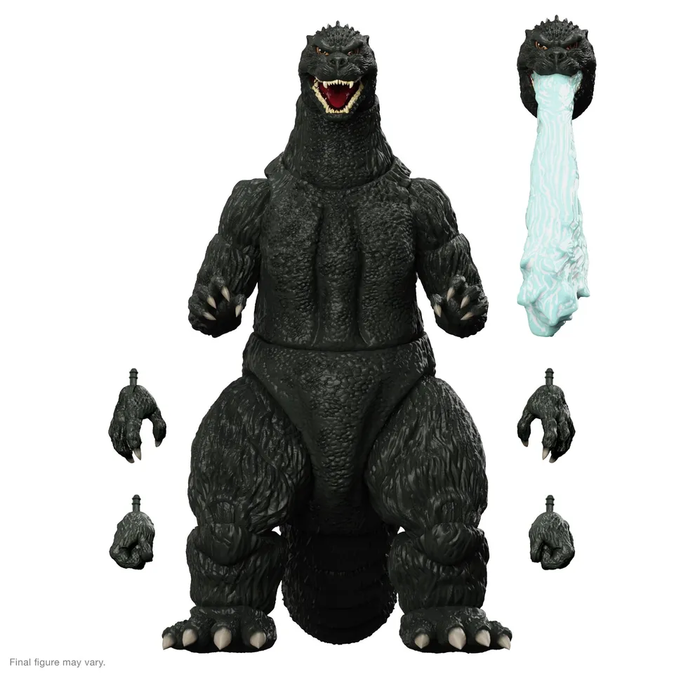 Super7 Toho ULTIMATES Heat Ray Godzilla 1989 figurina 18 cm