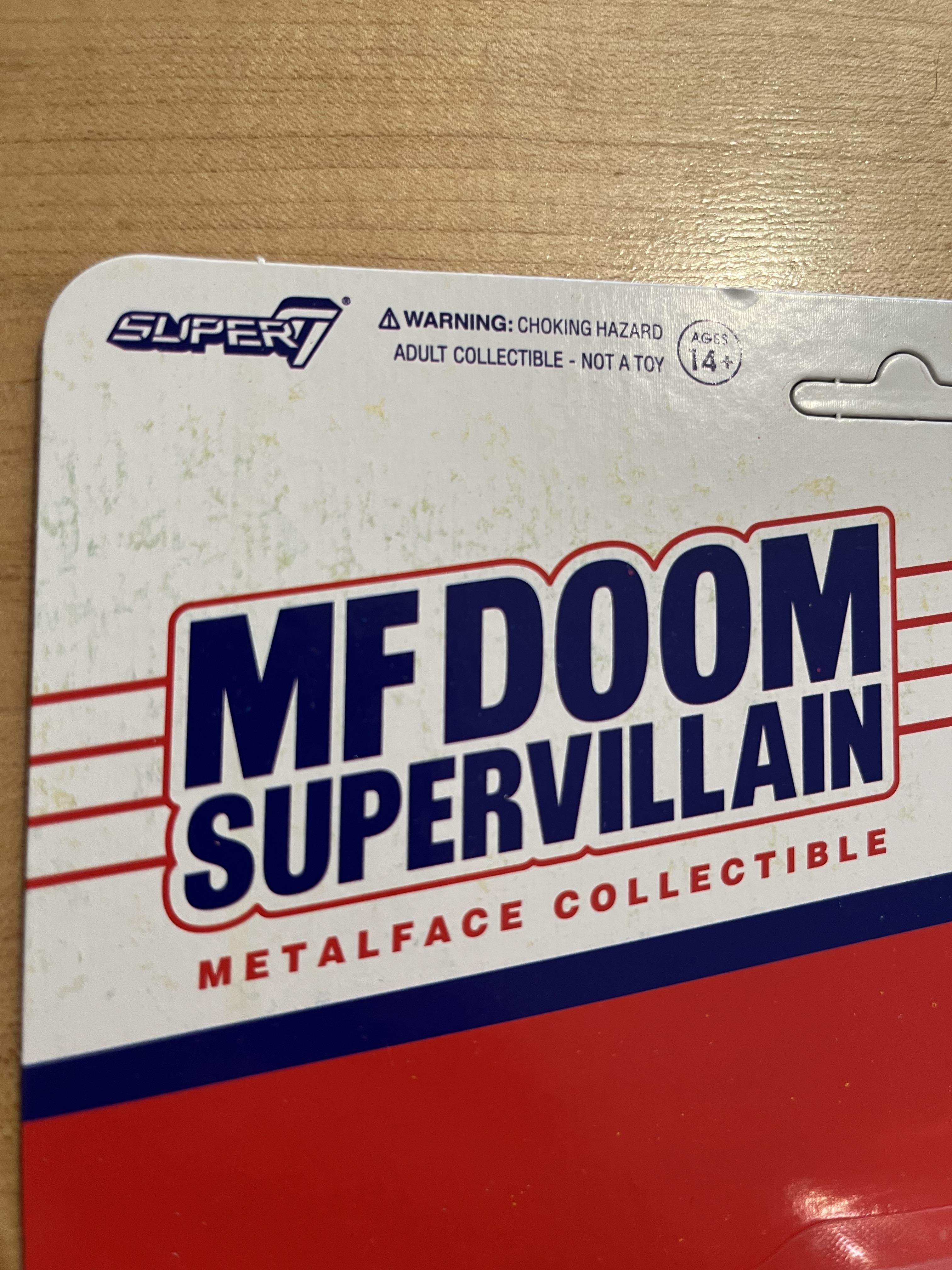 Super7 ReAction MF DOOM figurina NYC Wave 3