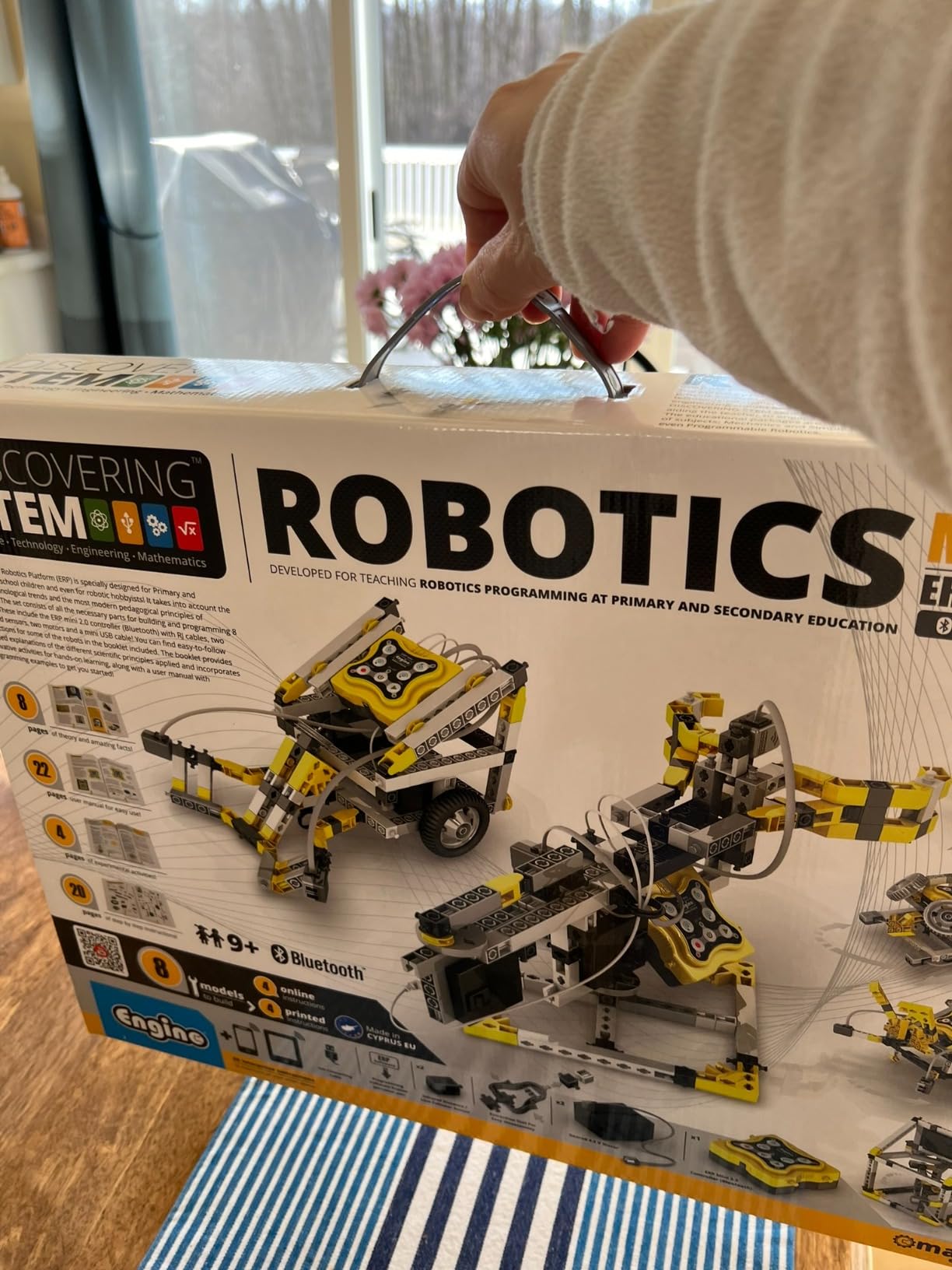 Engino Discovering STEM Mini ERP 2.0 robot programabil 8 modele