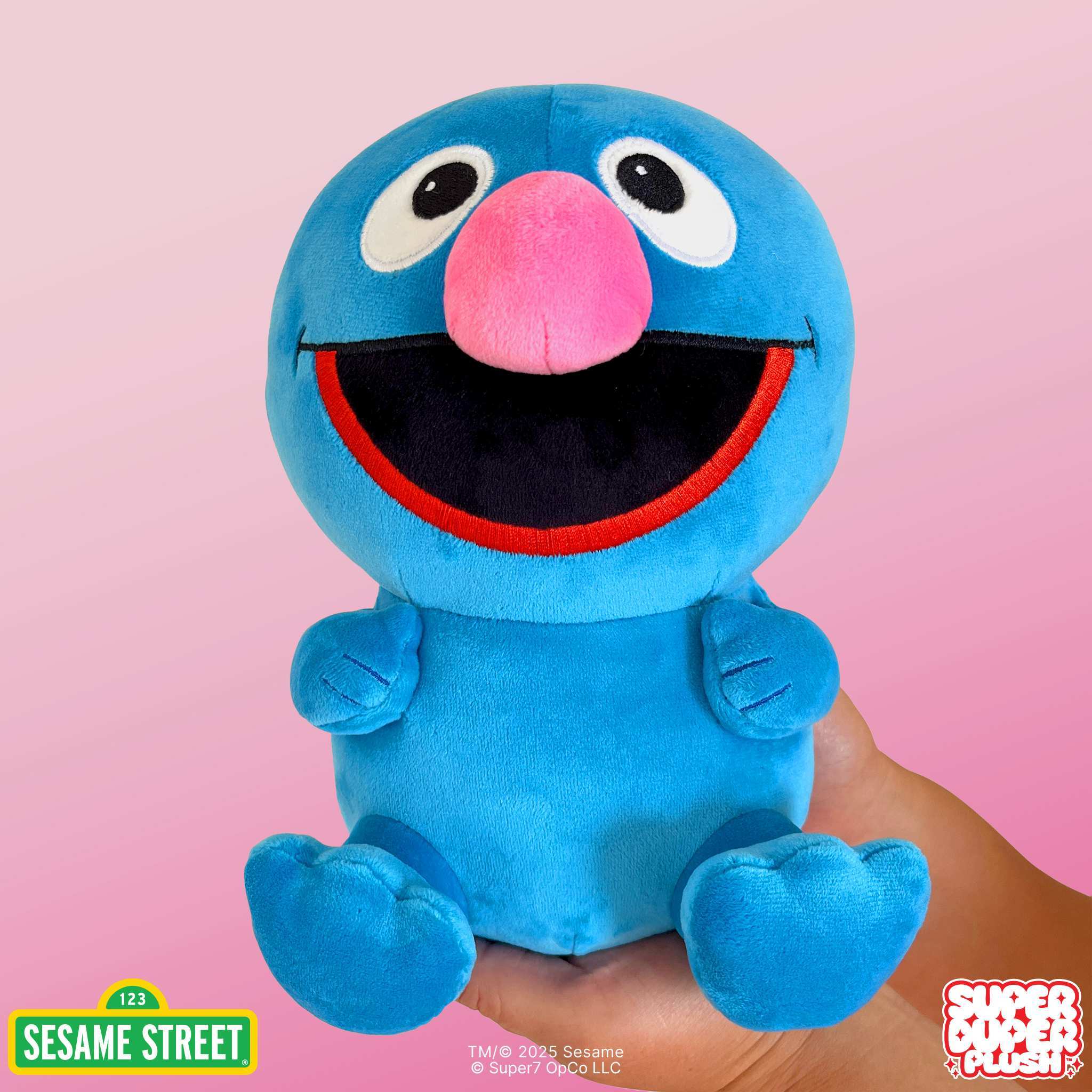 Super7 Sesame Street plus Grover mochi minky 20 cm