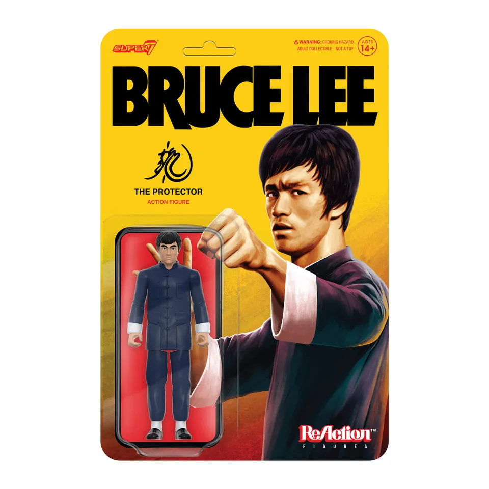 Super7 ReAction Bruce Lee The Protector figurină articulată