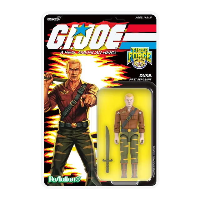 Super7 G.I. Joe Duke Tiger Force figurina 9,5 cm