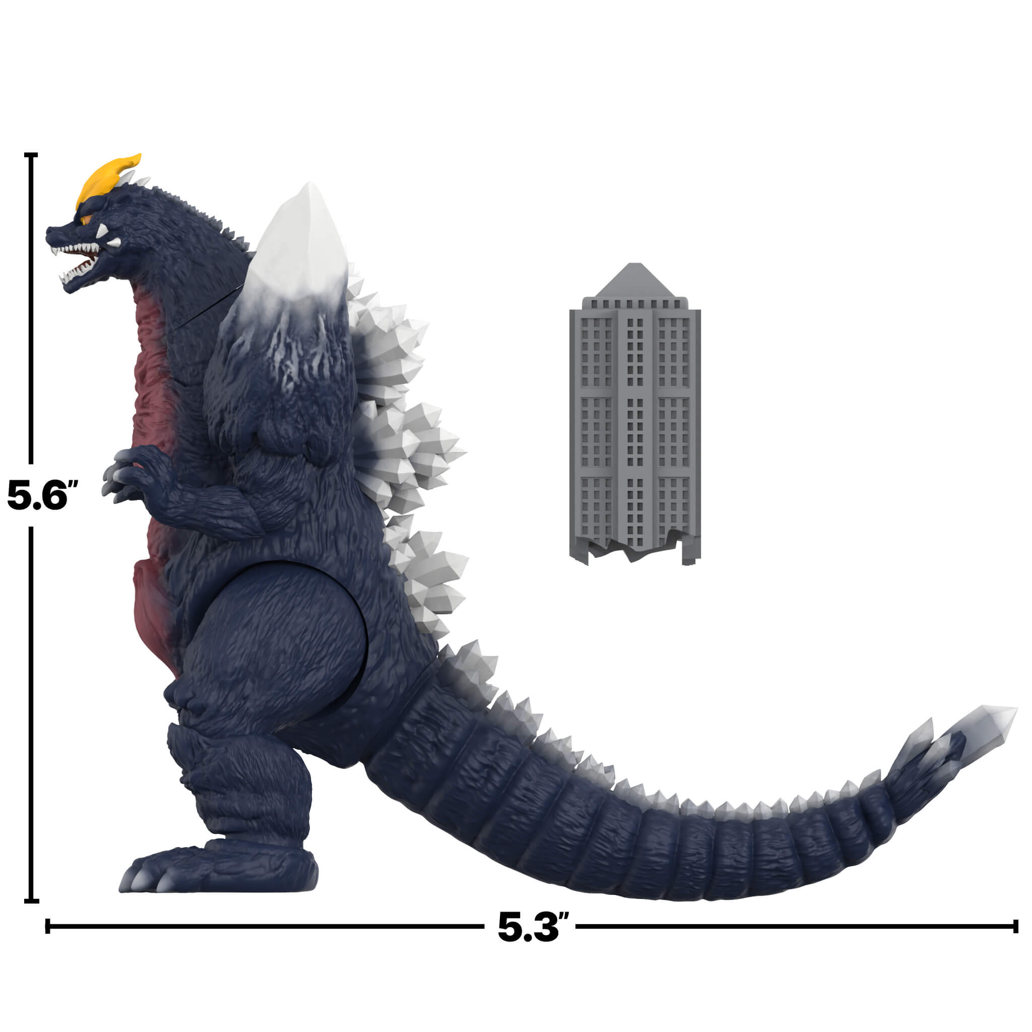 Super7 Toho Super Kaiju SpaceGodzilla 94 figurina 14 cm