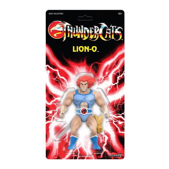 Super7 ThunderCats Vintage Lion-O figurina articulata 14 cm