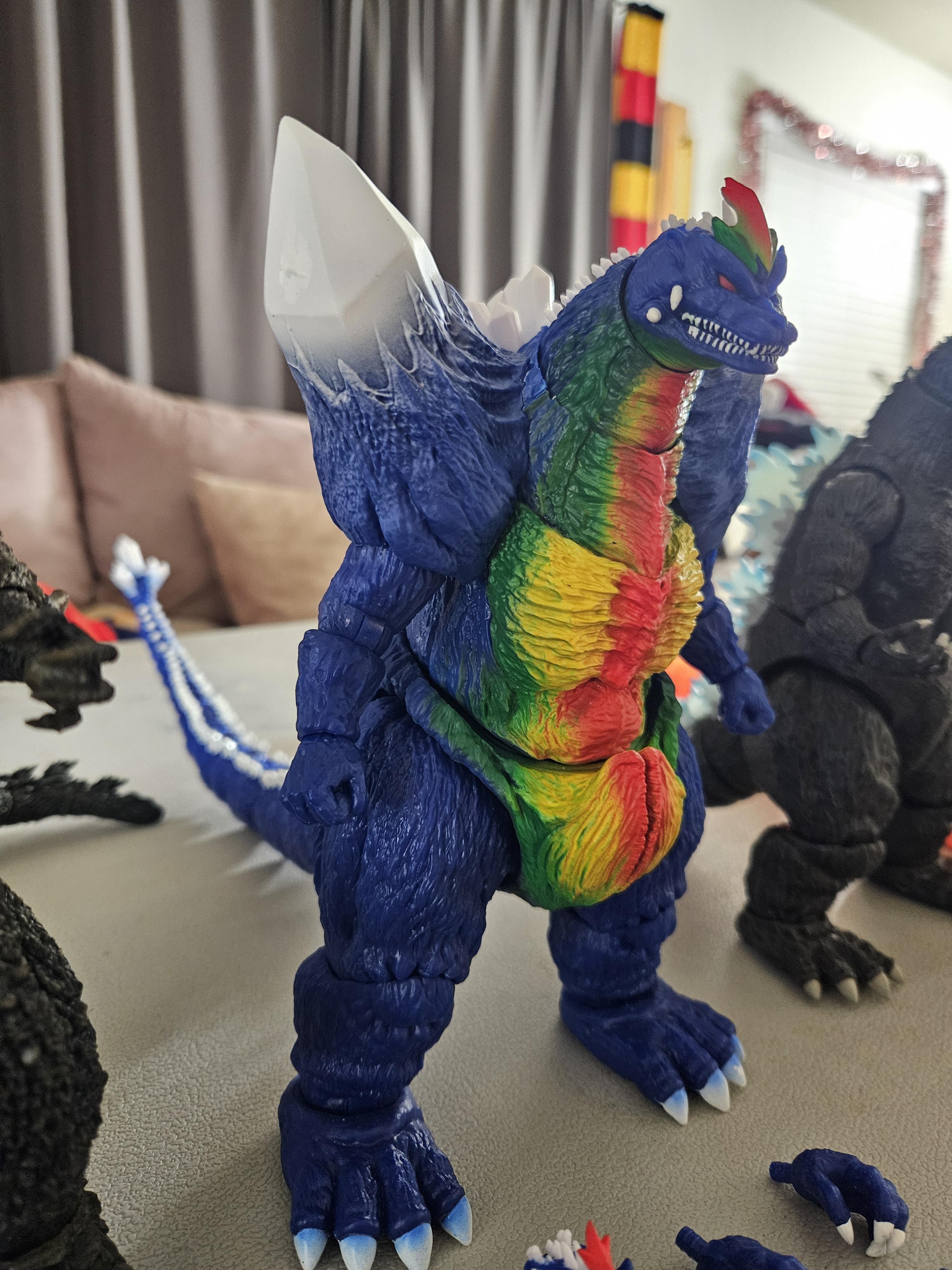 Super7 Ultimates SpaceGodzilla figurina poster 21 cm