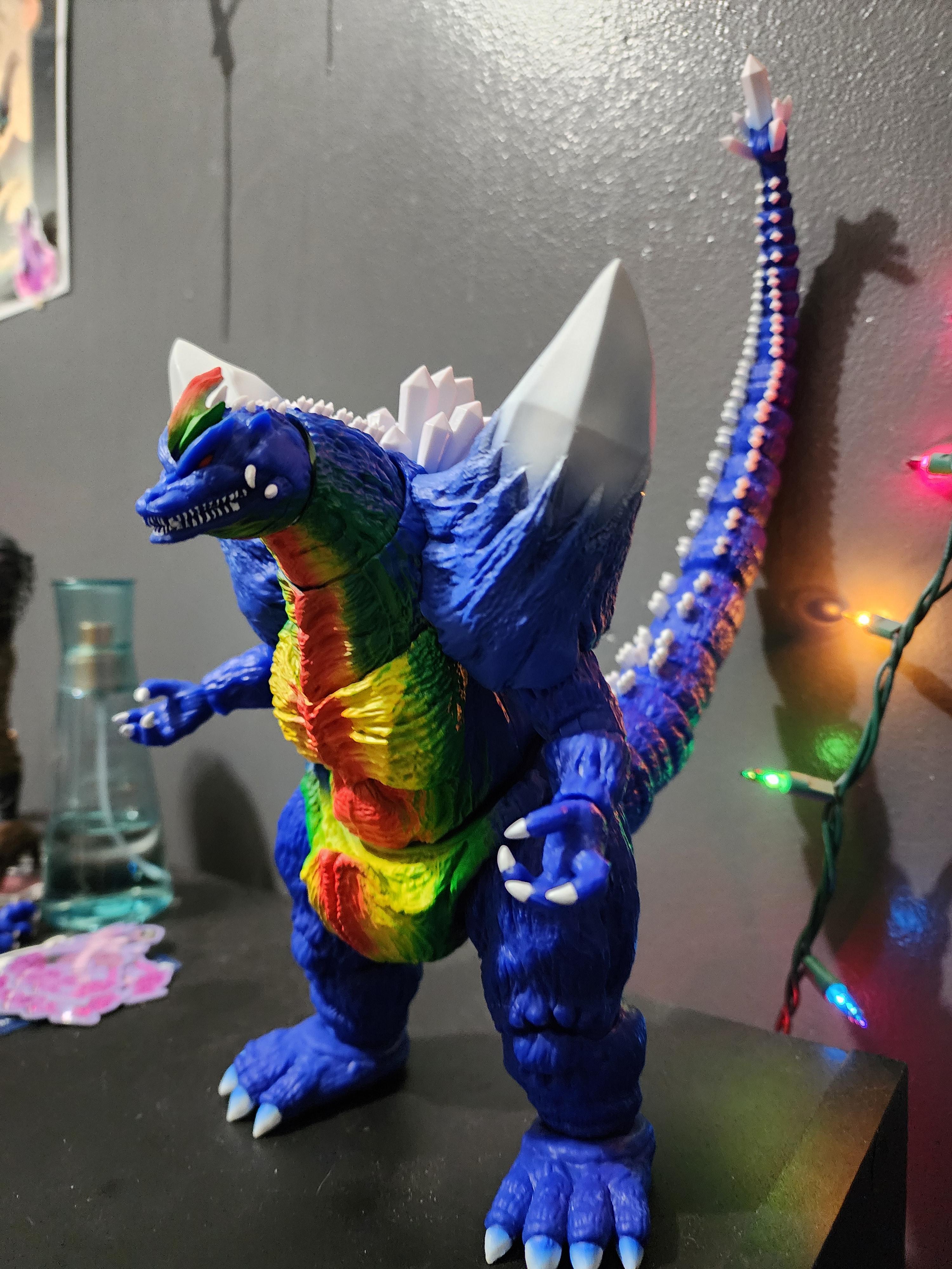Super7 Ultimates SpaceGodzilla figurina poster 21 cm