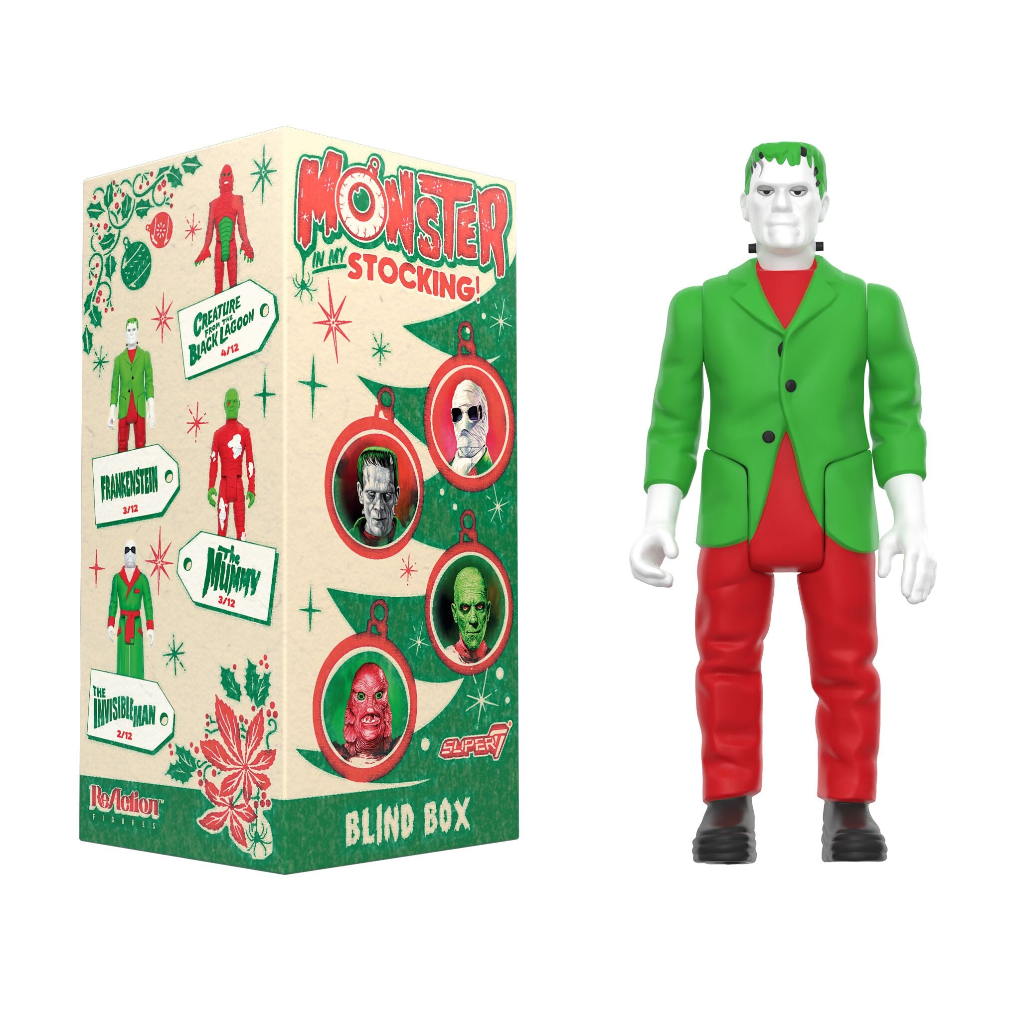 Super7 Universal Monsters Stocking blind box figurina