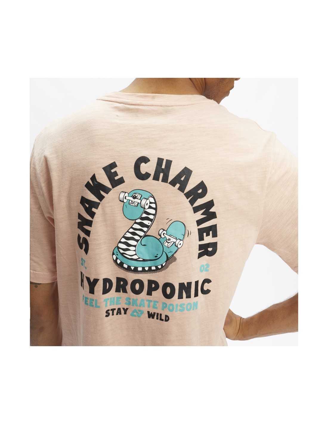 Hydroponic Snake Rose Cloud tricou buzunar piept