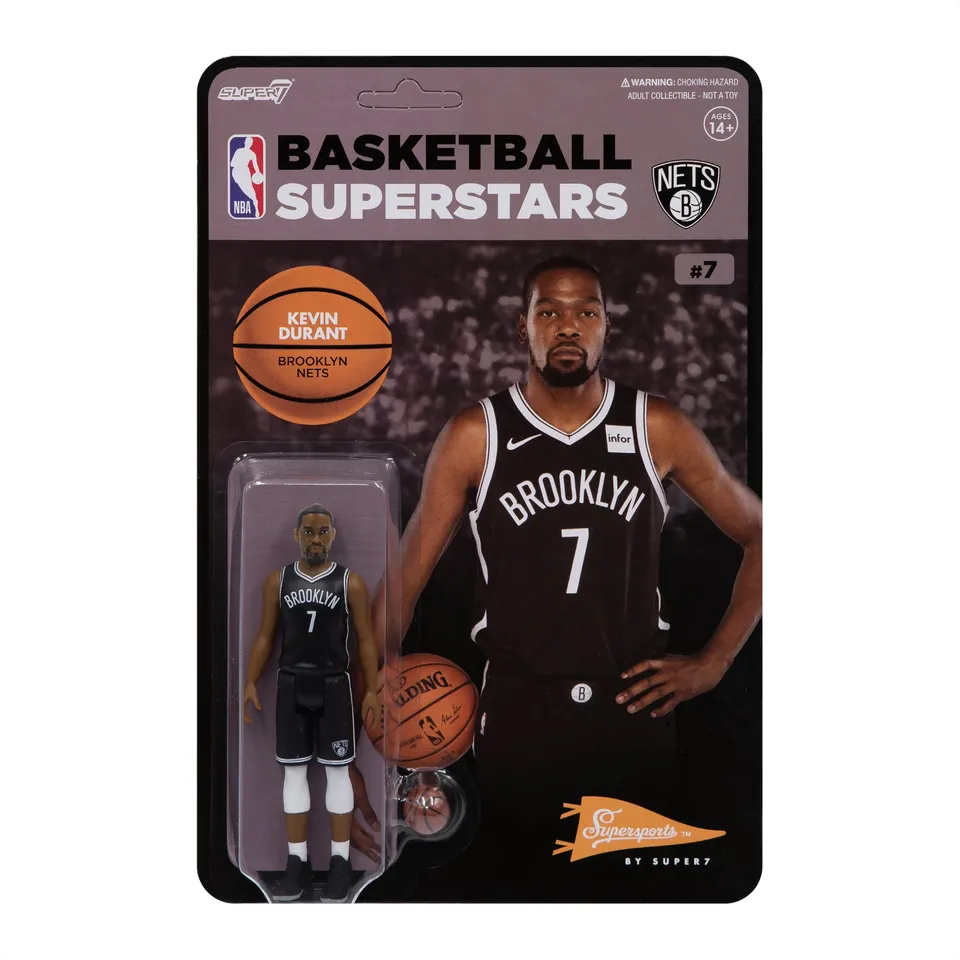 Super7 Supersports Kevin Durant figurina articulata Nets