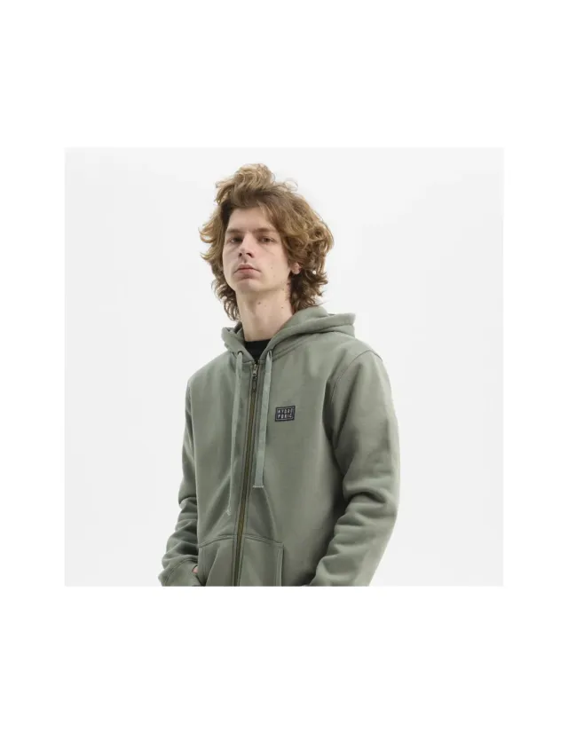 Hydroponic Grape hanorac gri fleece sherpa calduros