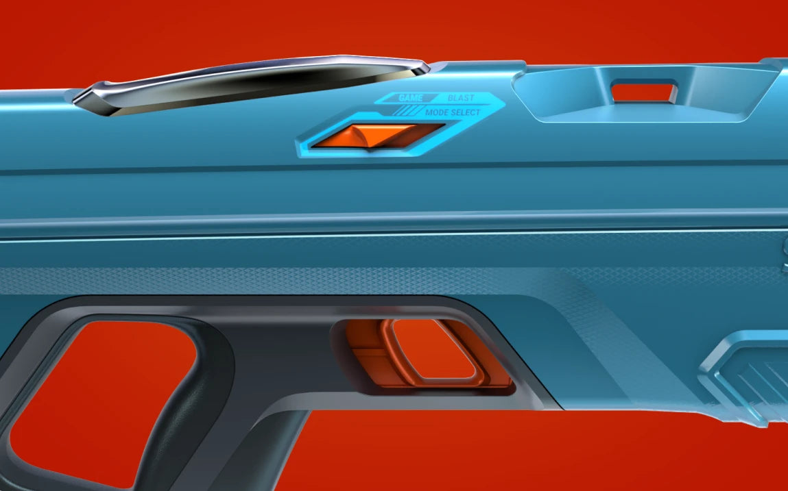 SpyraFour pistol apa electric albastru reincarcare rapida