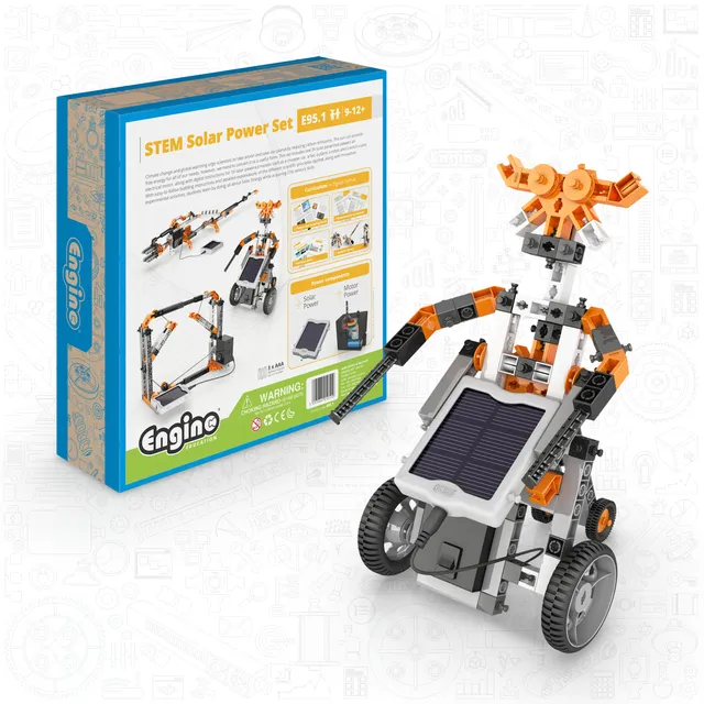 Engino STEM Solar Power E95.1 set construcție 16 modele