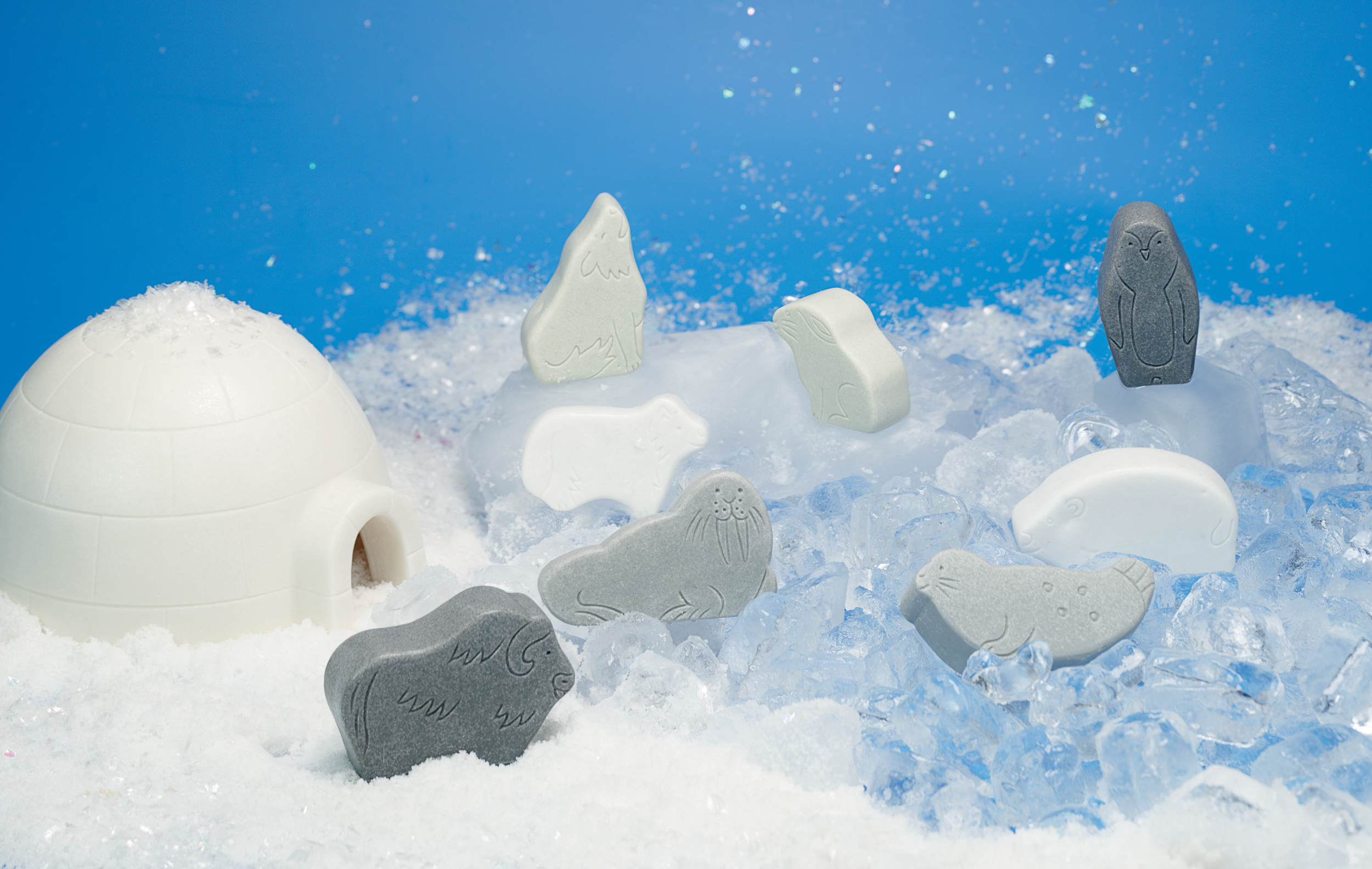 Yellow Door Little Lands Polar figurine 8 animale polare