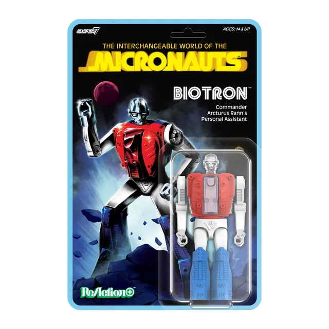 Super7 Micronauts ReAction+ Biotron figurina 9,5 cm