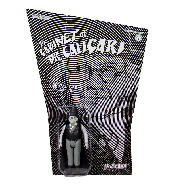 Super7 ReAction Cabinet of Dr. Caligari figurina Dr. Caligari 9,5 cm