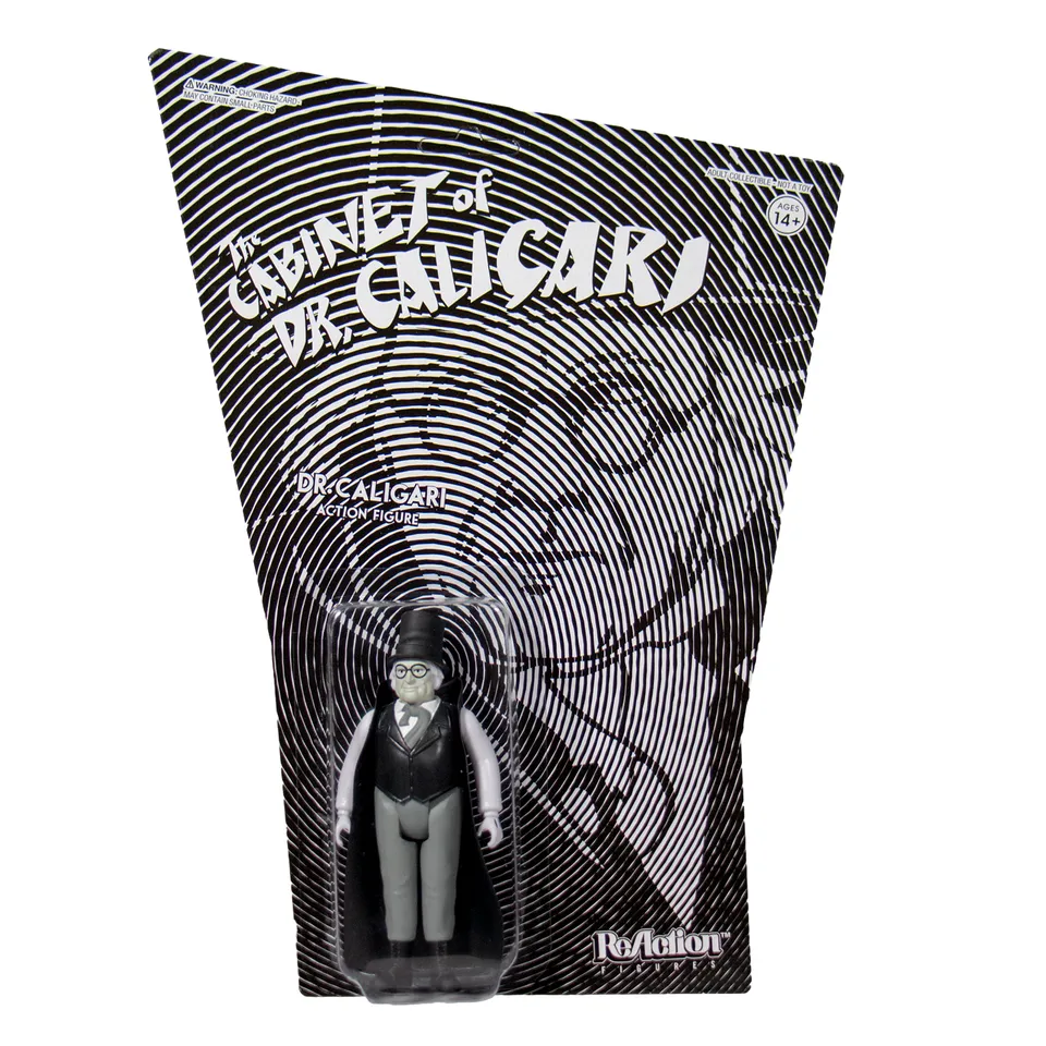 Super7 ReAction Cabinet of Dr. Caligari figurina Dr. Caligari 9,5 cm