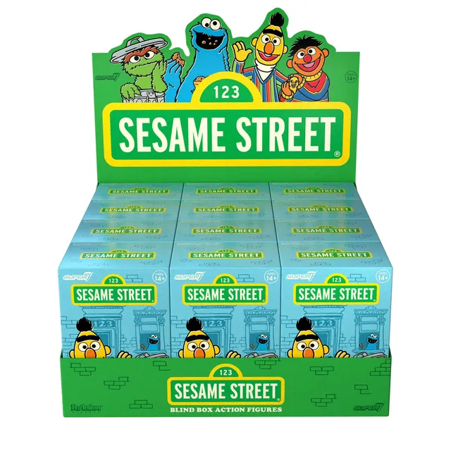 Super7 Sesame Street Blind Box Wave 01 set figurine 12 buc