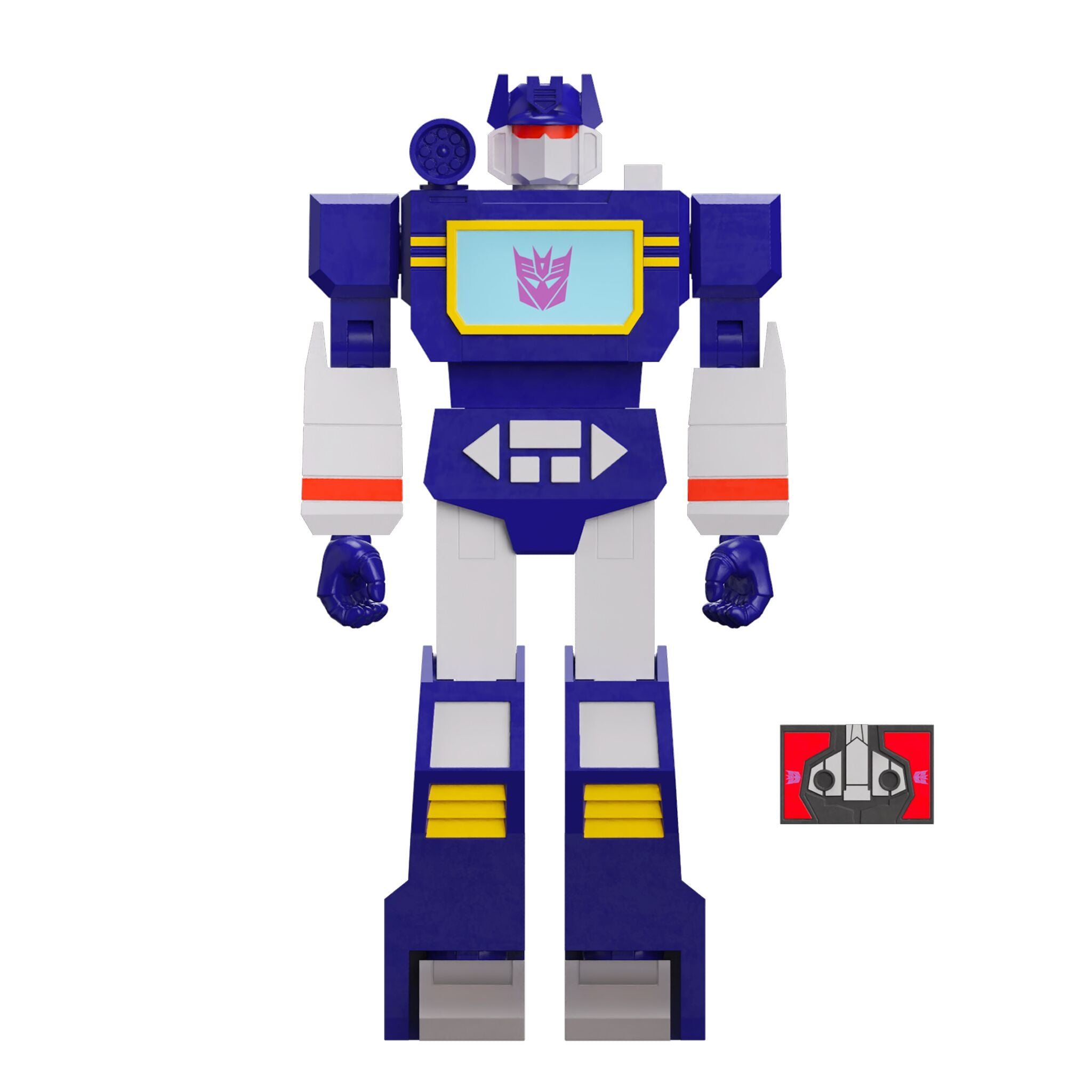 Super7 Transformers Deluxe Soundwave VHS figurina 18 cm
