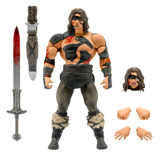 Super7 ULTIMATES Conan War Paint figurina articulata 7 inch