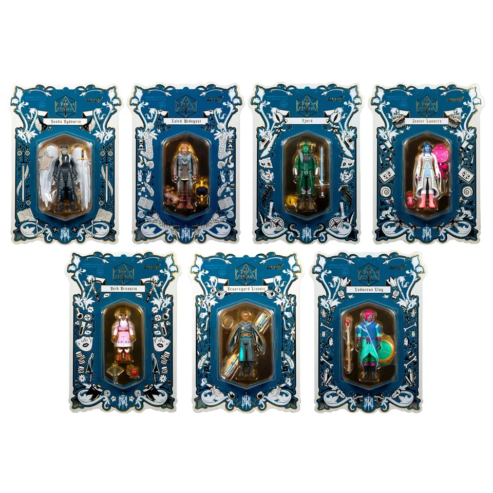 Super7 Critical Role ReAction set 7 figurine Mighty Nein