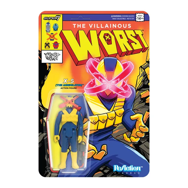 Super7 The Worst X5 Annihilator figurina 9,5 cm