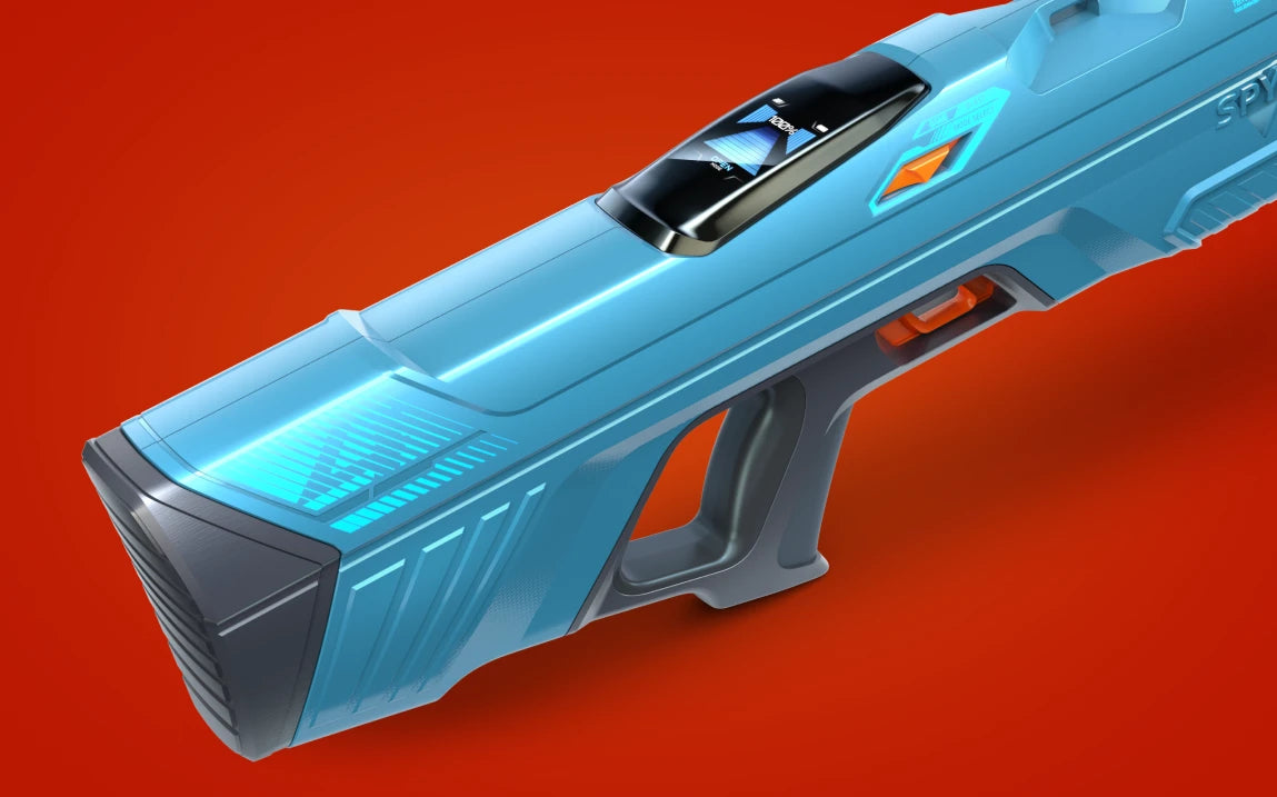 SpyraFour pistol apa electric albastru reincarcare rapida