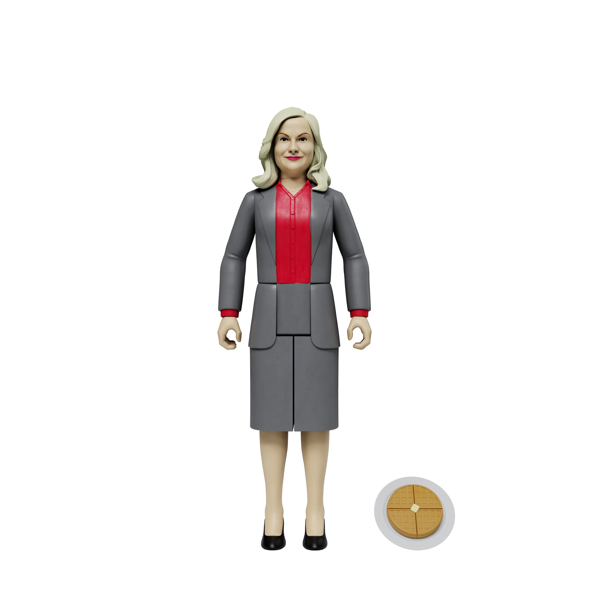 Super7 ReAction Parks and Recreation Leslie Knope figurina 9,5cm