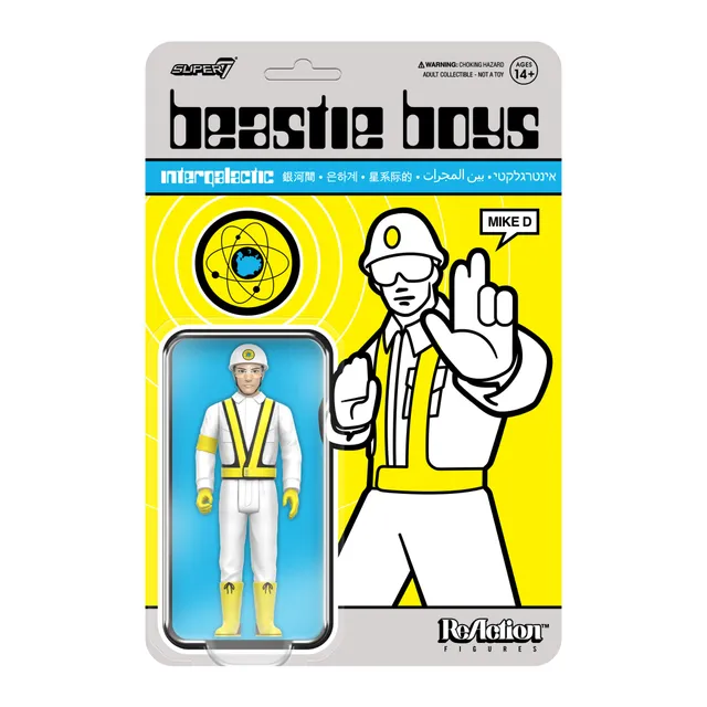 Super7 ReAction Beastie Boys Mike D figurina 9,5 cm Intergalactic