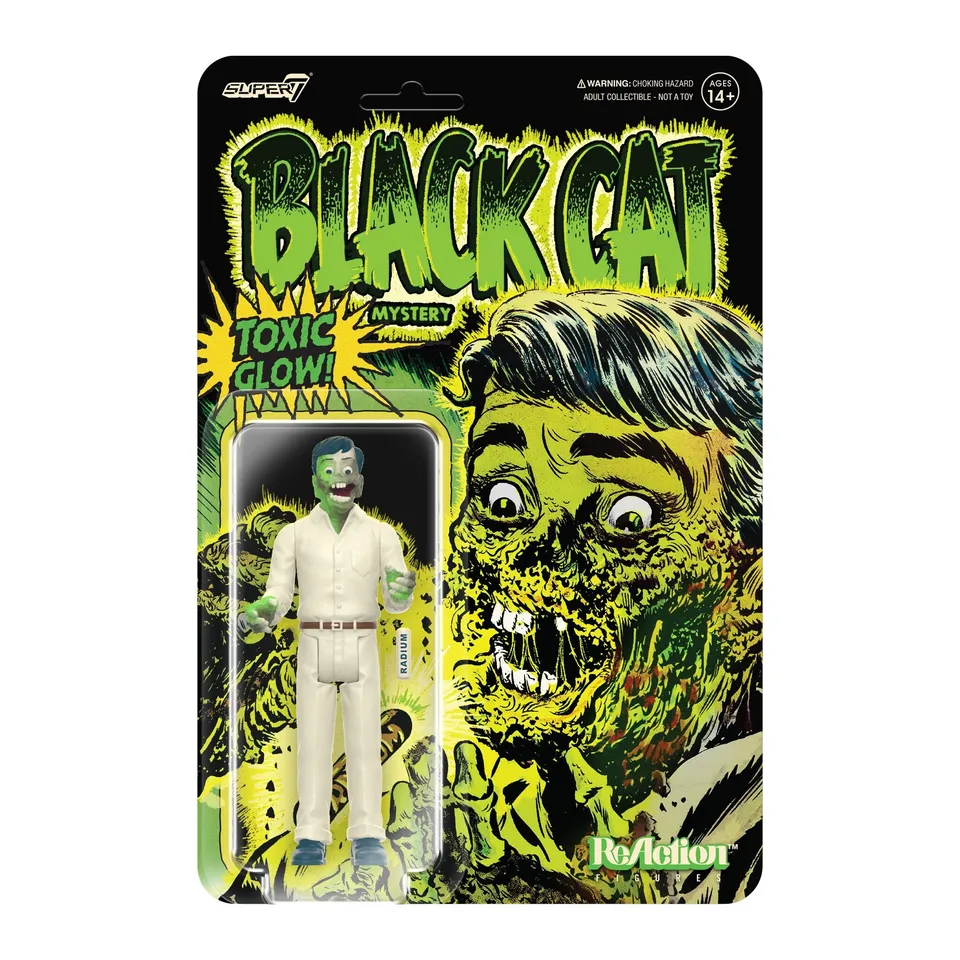 Super7 Pre-Code Horror Radium Man Glow figurina fosforescenta