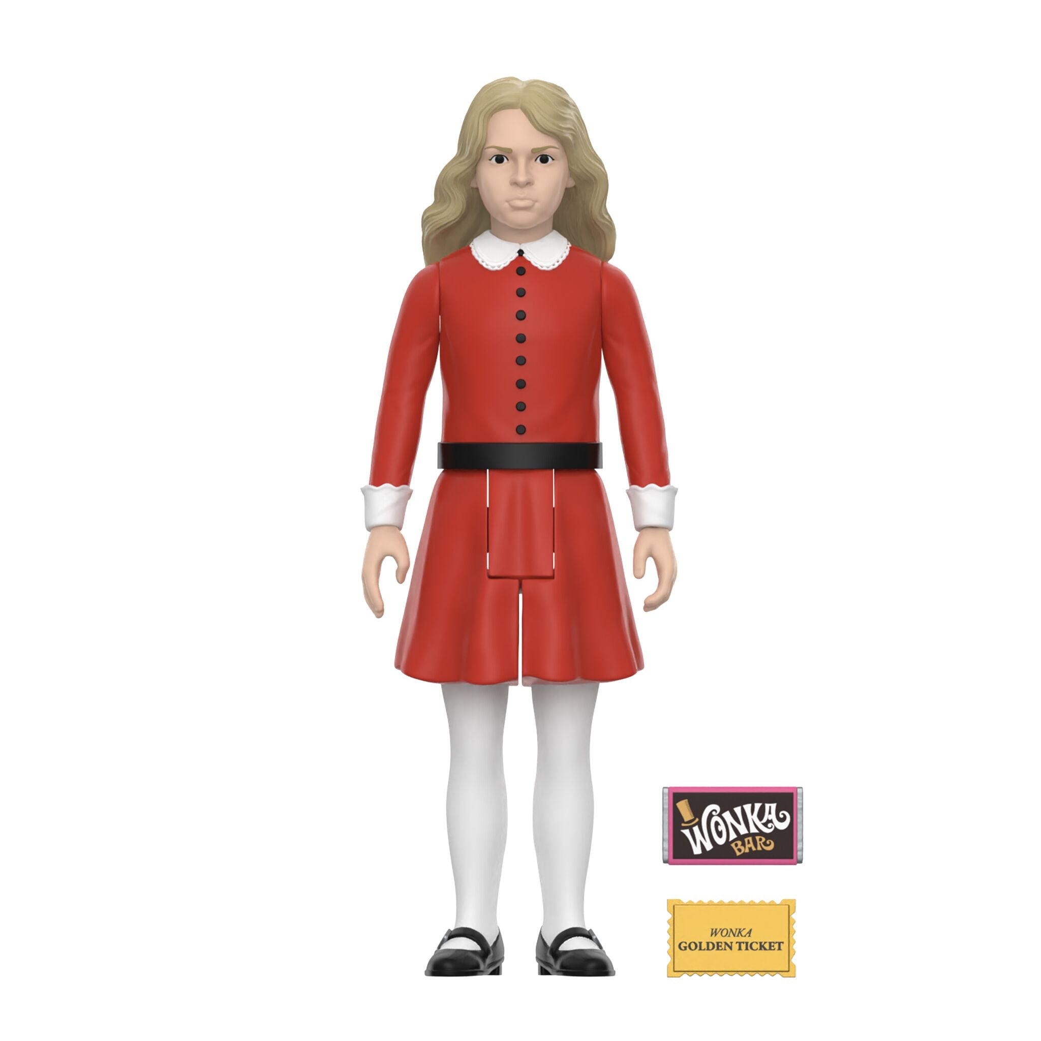 Super7 Willy Wonka Veruca Salt ReAction figurina 9,5 cm