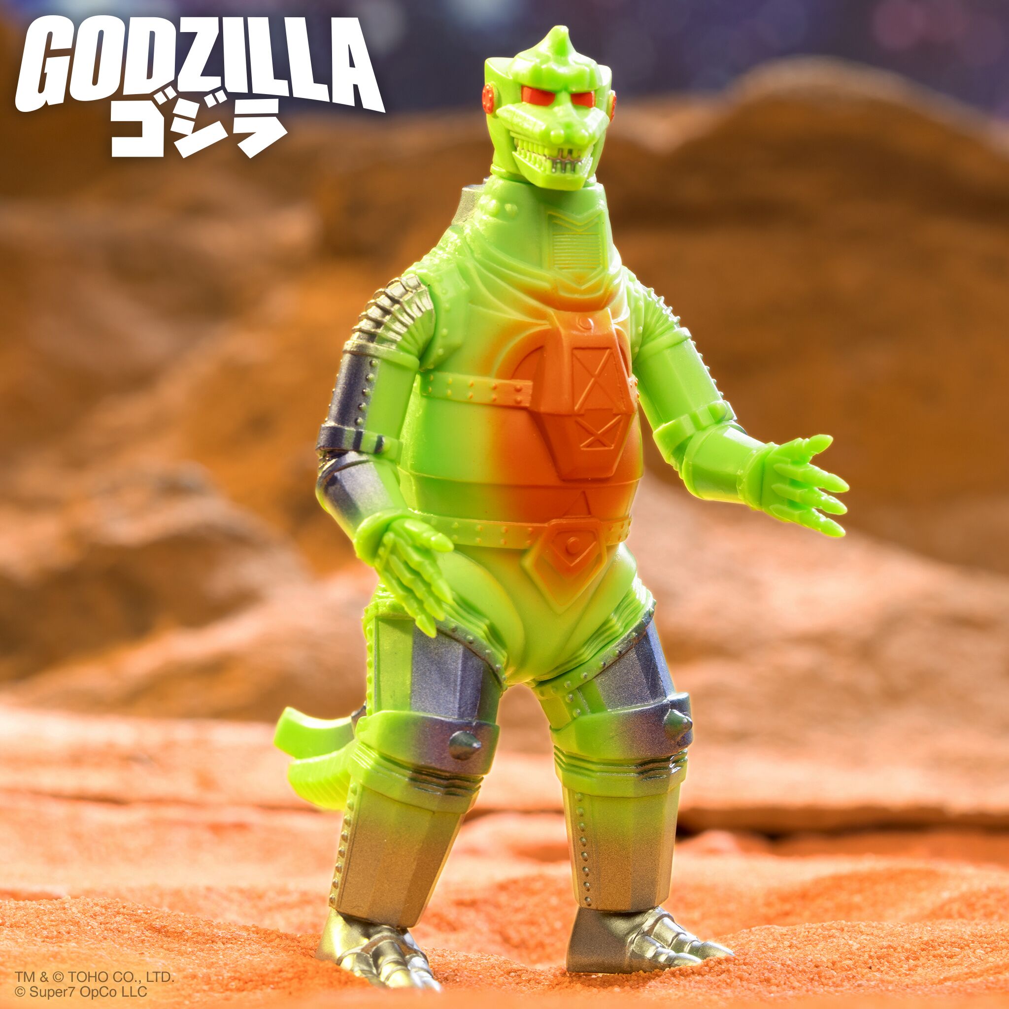 Super7 Toho MechaGodzilla figurină 50th Anniversary