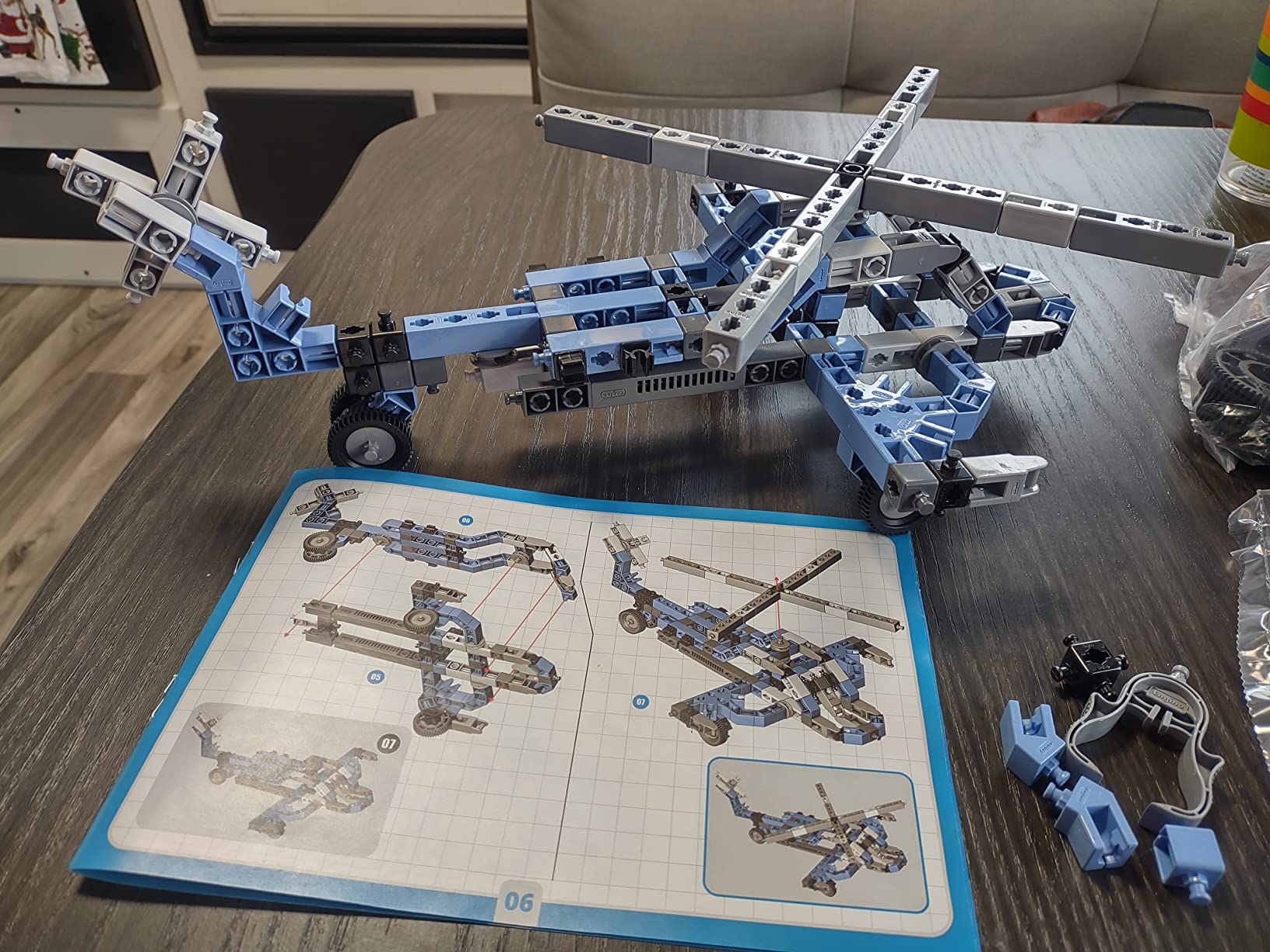 Engino Creative Builder 15 Multimodel set construcție 15 modele șantier